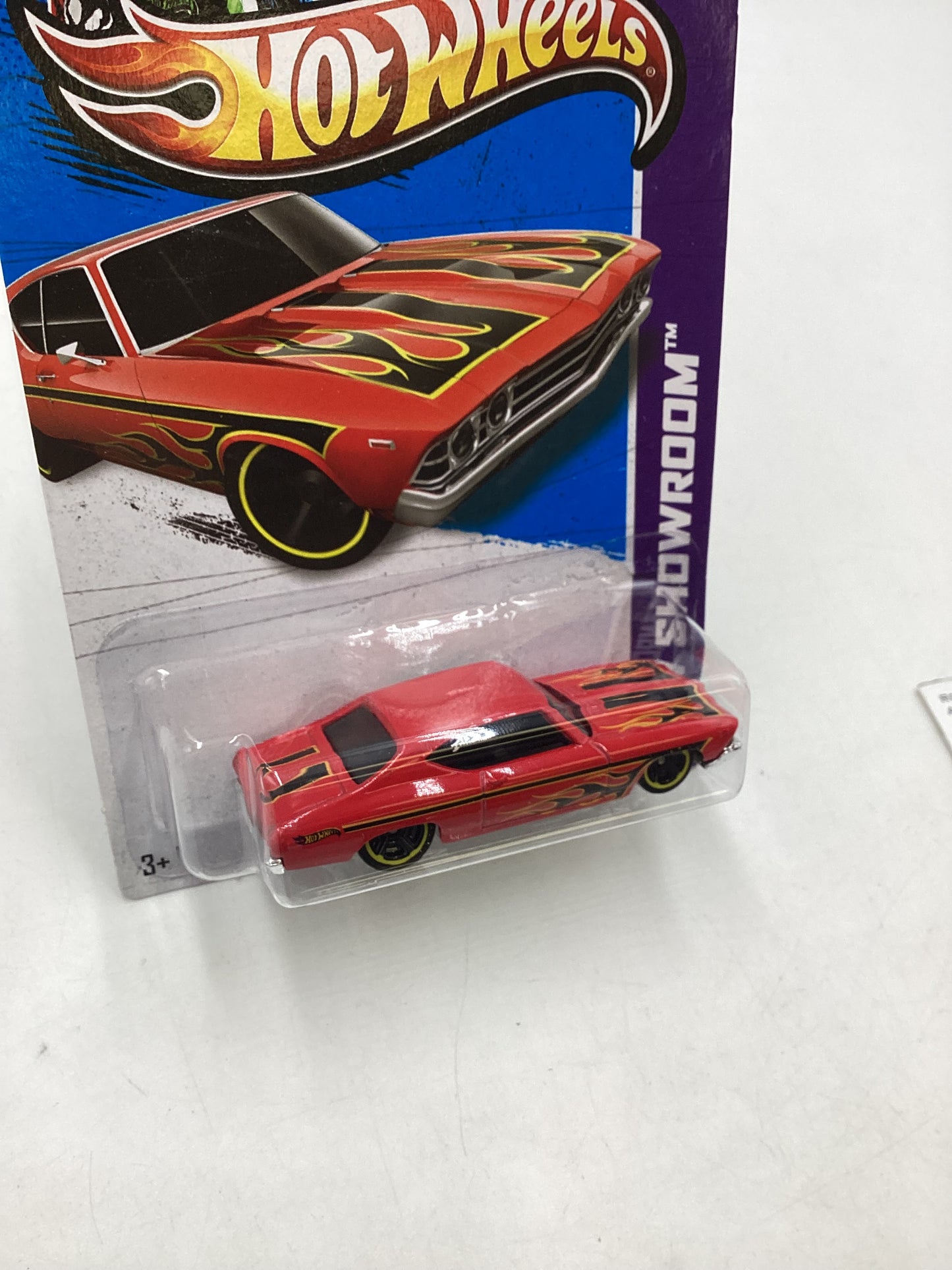 2013 Hot Wheels #214 69 Chevelle SS 396 Red 1C