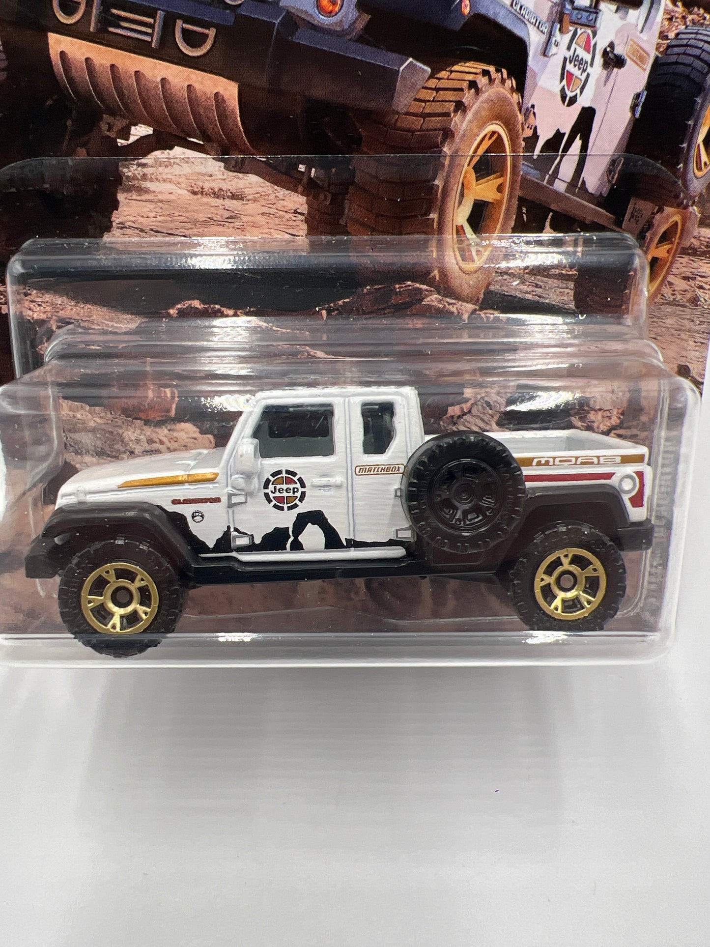 Matchbox Jeep Series 05 Jeep Gladiator White 157J