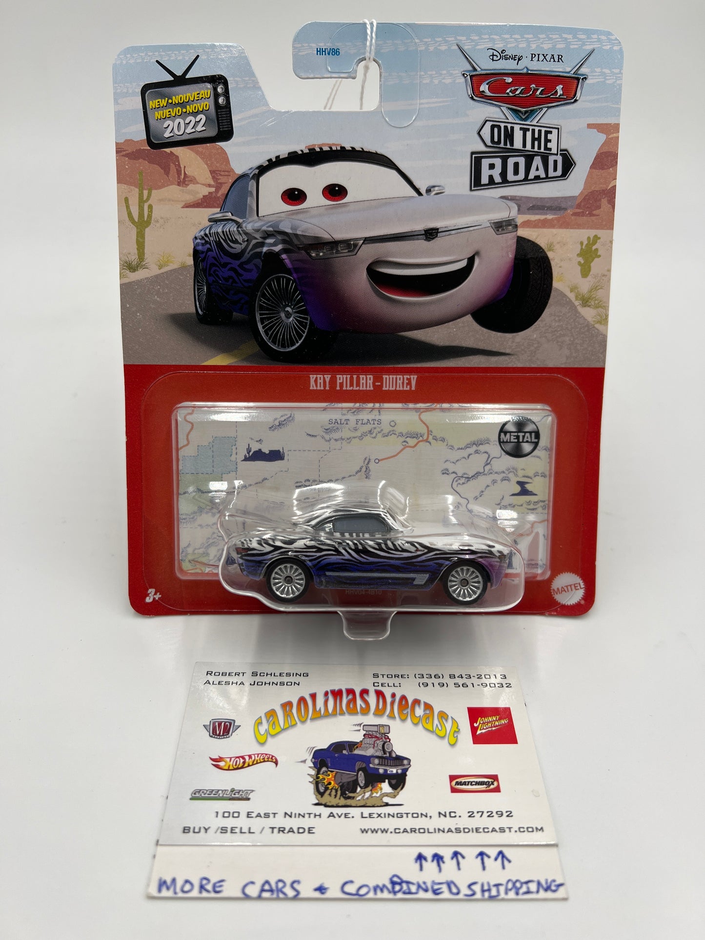 2022 Disney Pixar Cars On The Road Kay Pillar Durev 138i