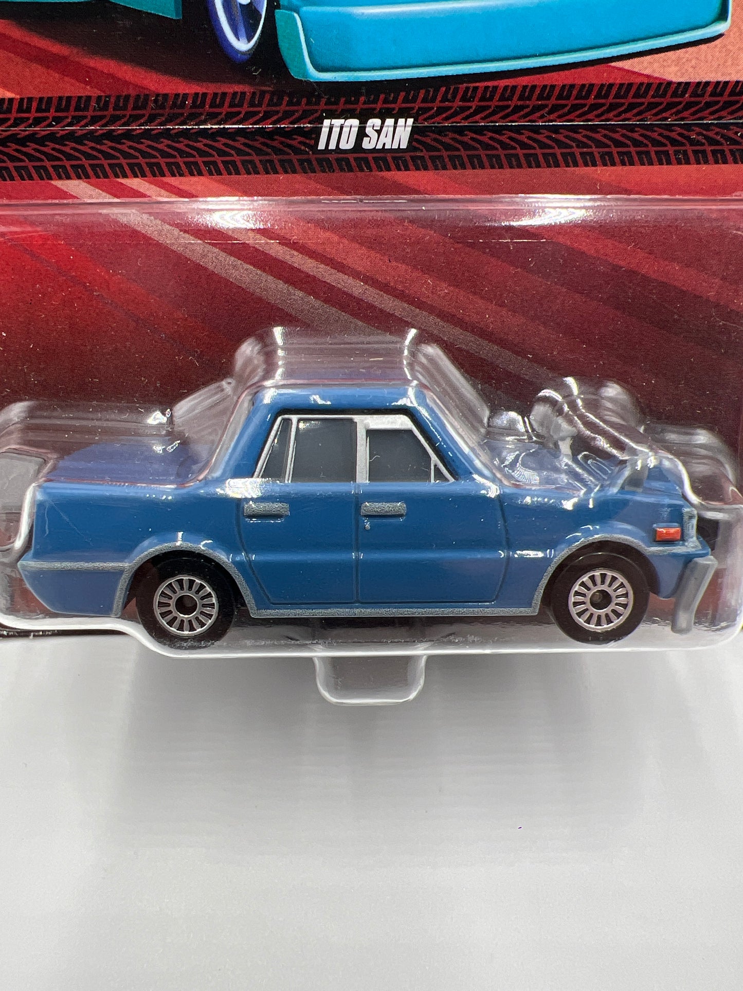 Disney Pixar Cars Toon Tokyo Mater Ito San Blue (Bad Card) 142i