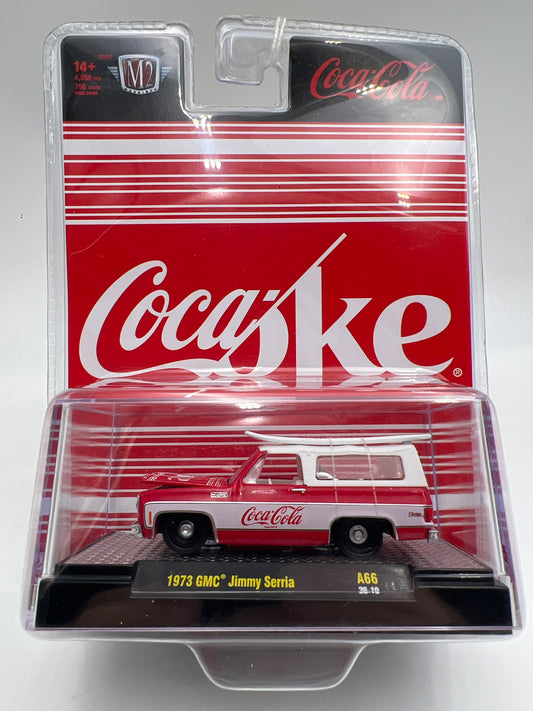M2 Machines A66 Coca Cola 1973 GMC Jimmy Sierra Red