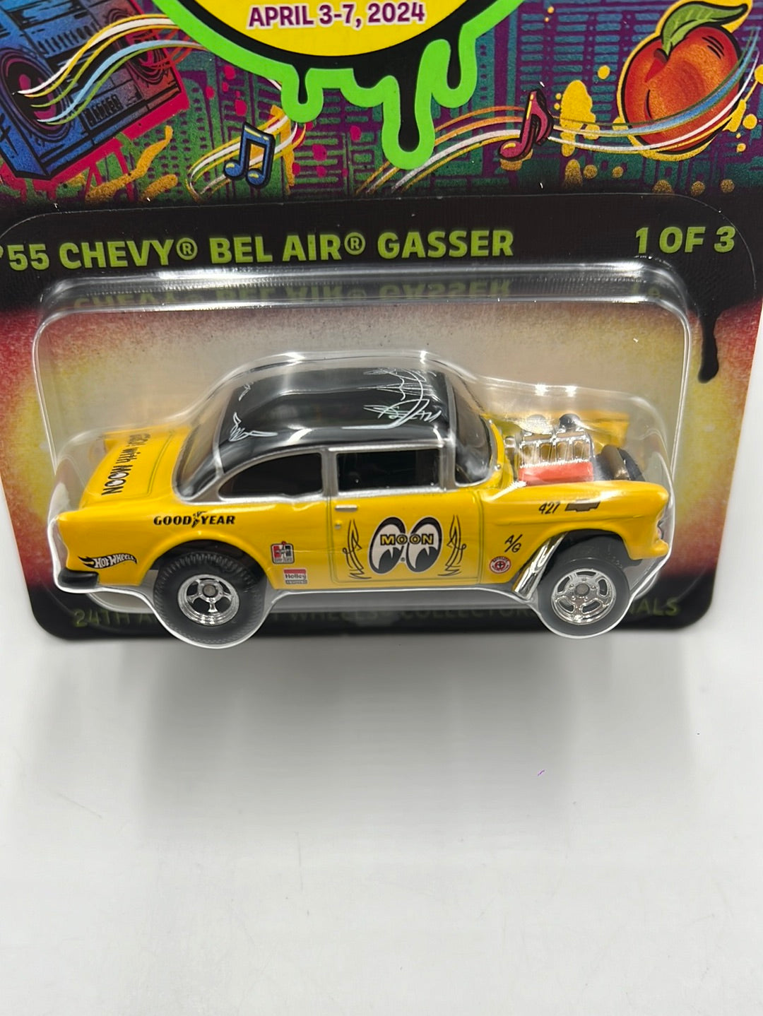 2024 Hot Wheels 24th Annual Collector Nationals ‘55 Chevy Bel Air Gasser 5033/6200