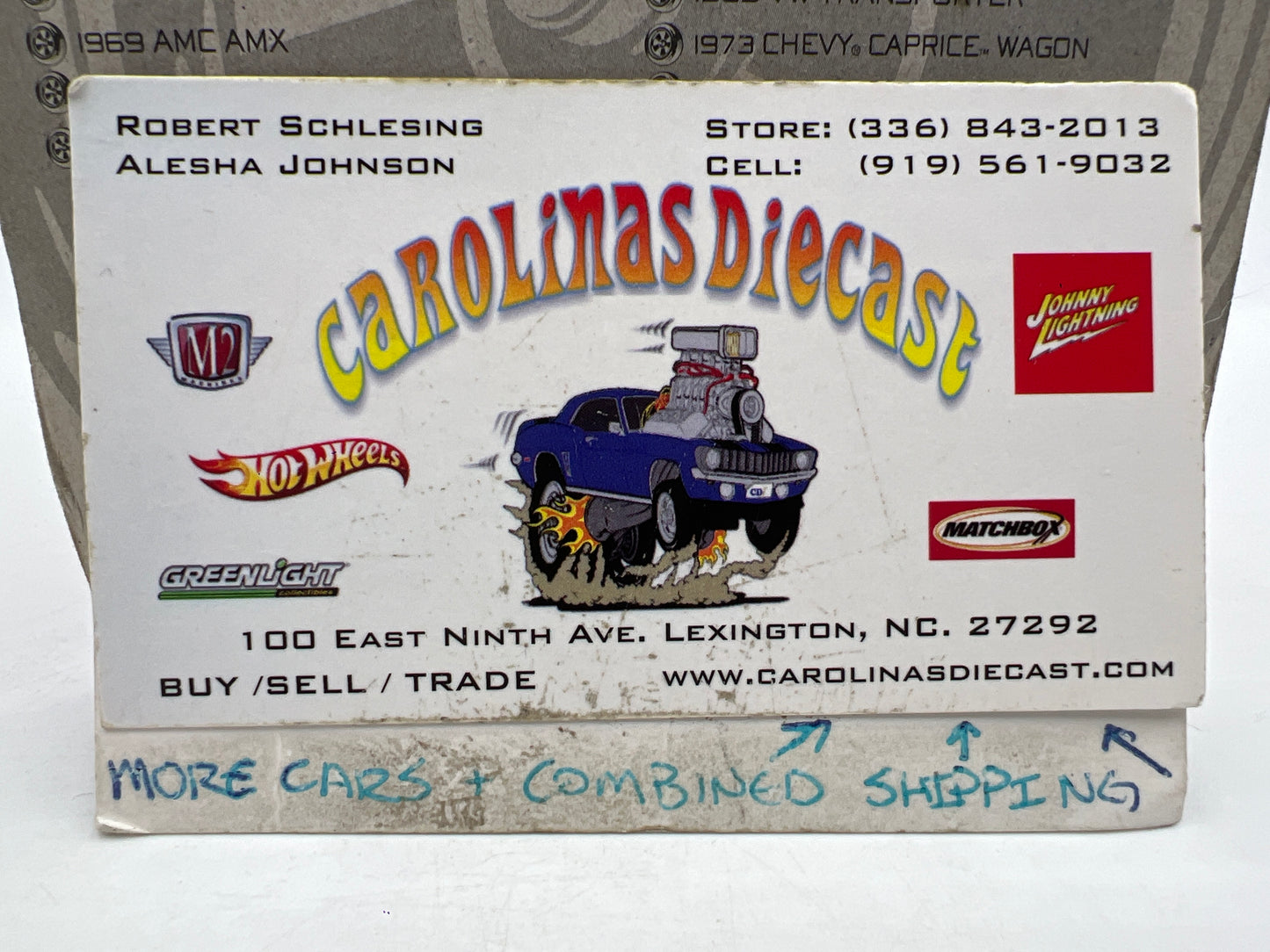 Johnny Lightning Small Card 1965 VW Transporter Red Starsky & Hutch 216N