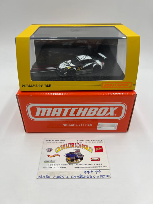 Matchbox Mattel Creations Porsche 911 RSR Black/White