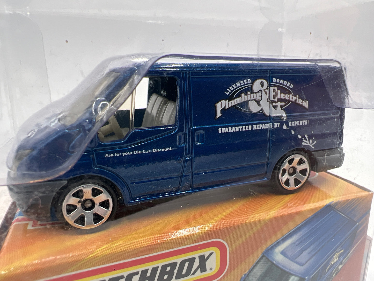 Matchbox Superfast #17 Ford Transit Blue