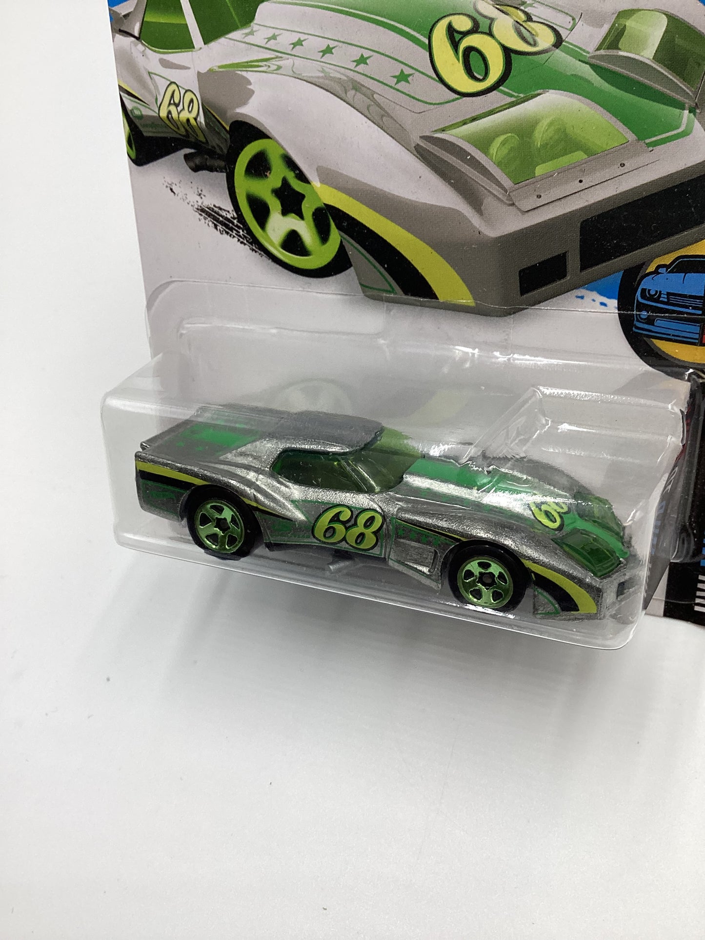 2016 Hot Wheels ‘76 Greenwood Corvette Walmart Exclusive Zamac #63