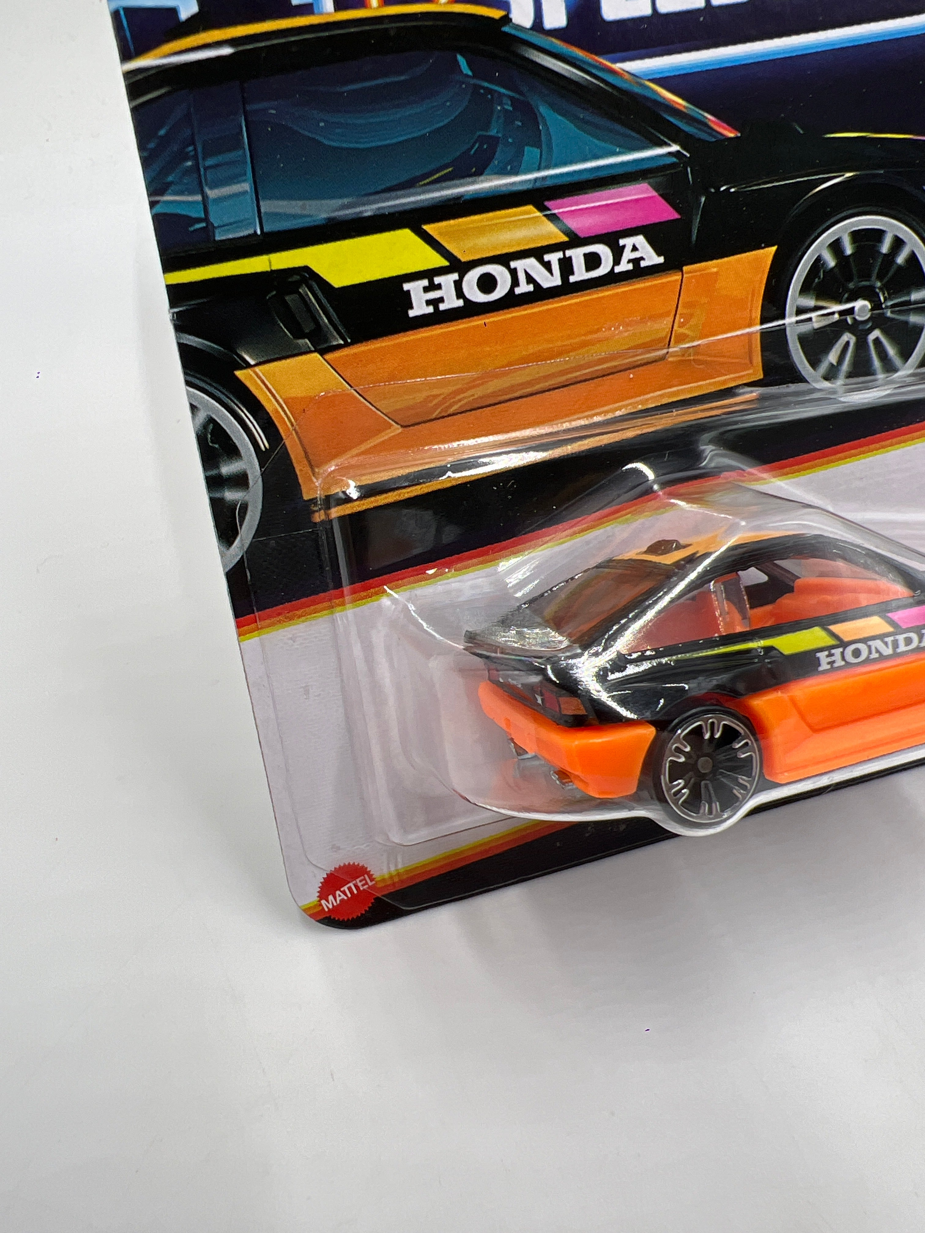 2026 Hot Wheels Neon Speeders #7 CHASE 85 Honda CR-X Black/Orange