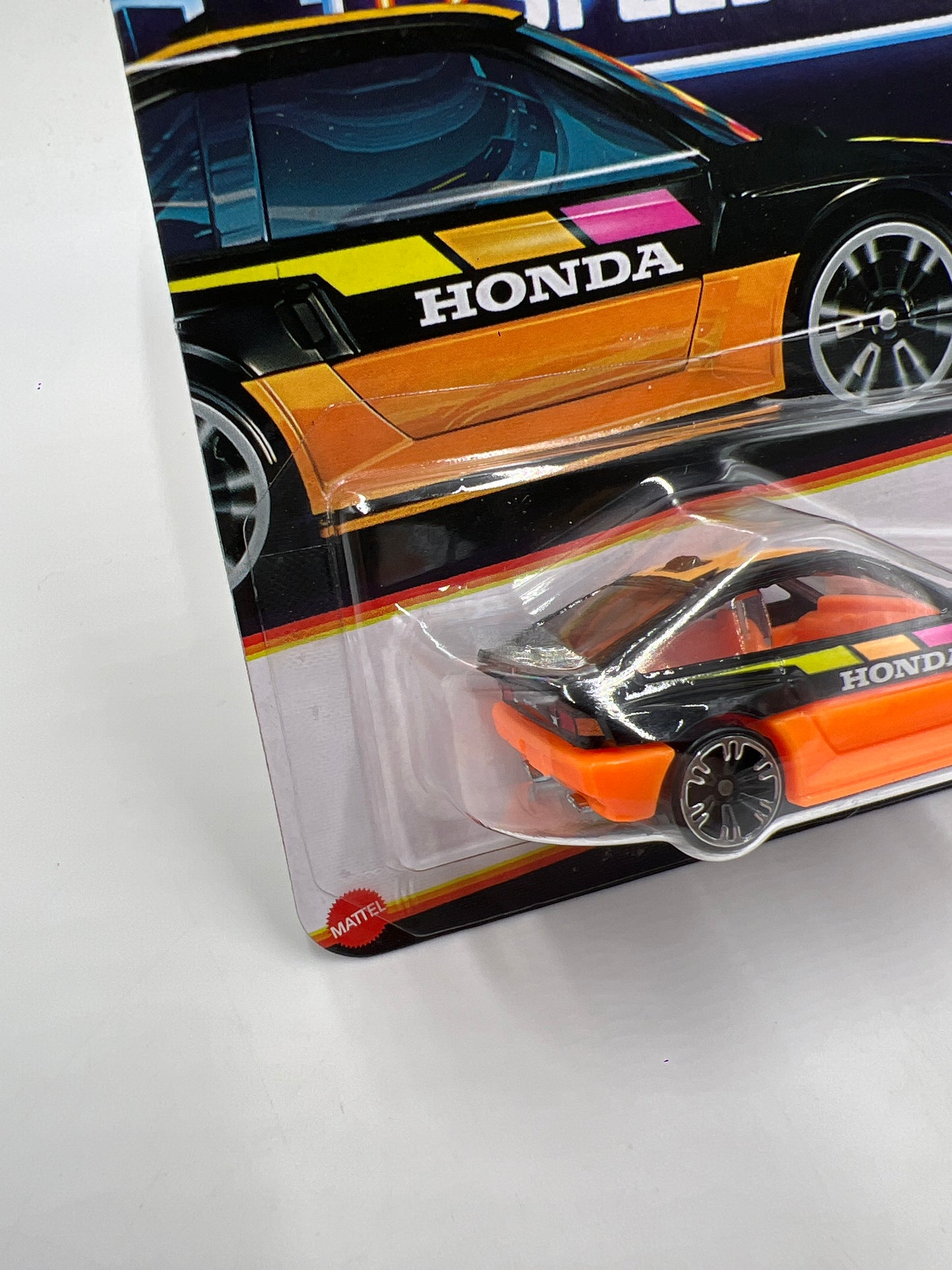2026 Hot Wheels Neon Speeders #7 CHASE 85 Honda CR-X Black/Orange 158C
