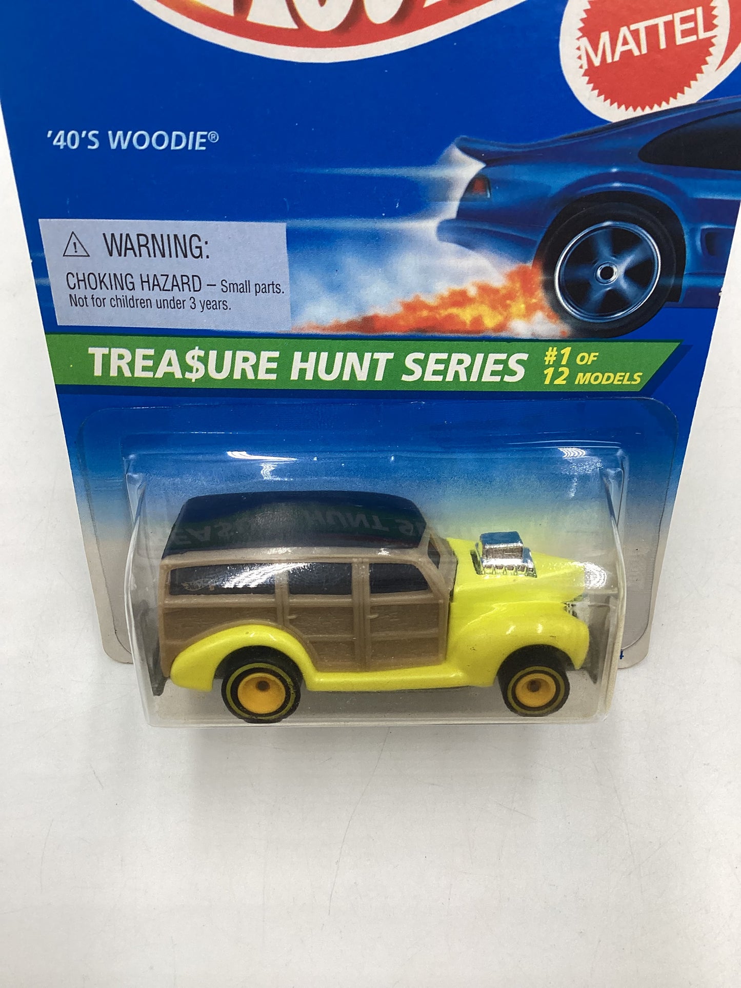 1996 Hot Wheels Treasure Hunt 1/12 40’s Woodie #428 273E