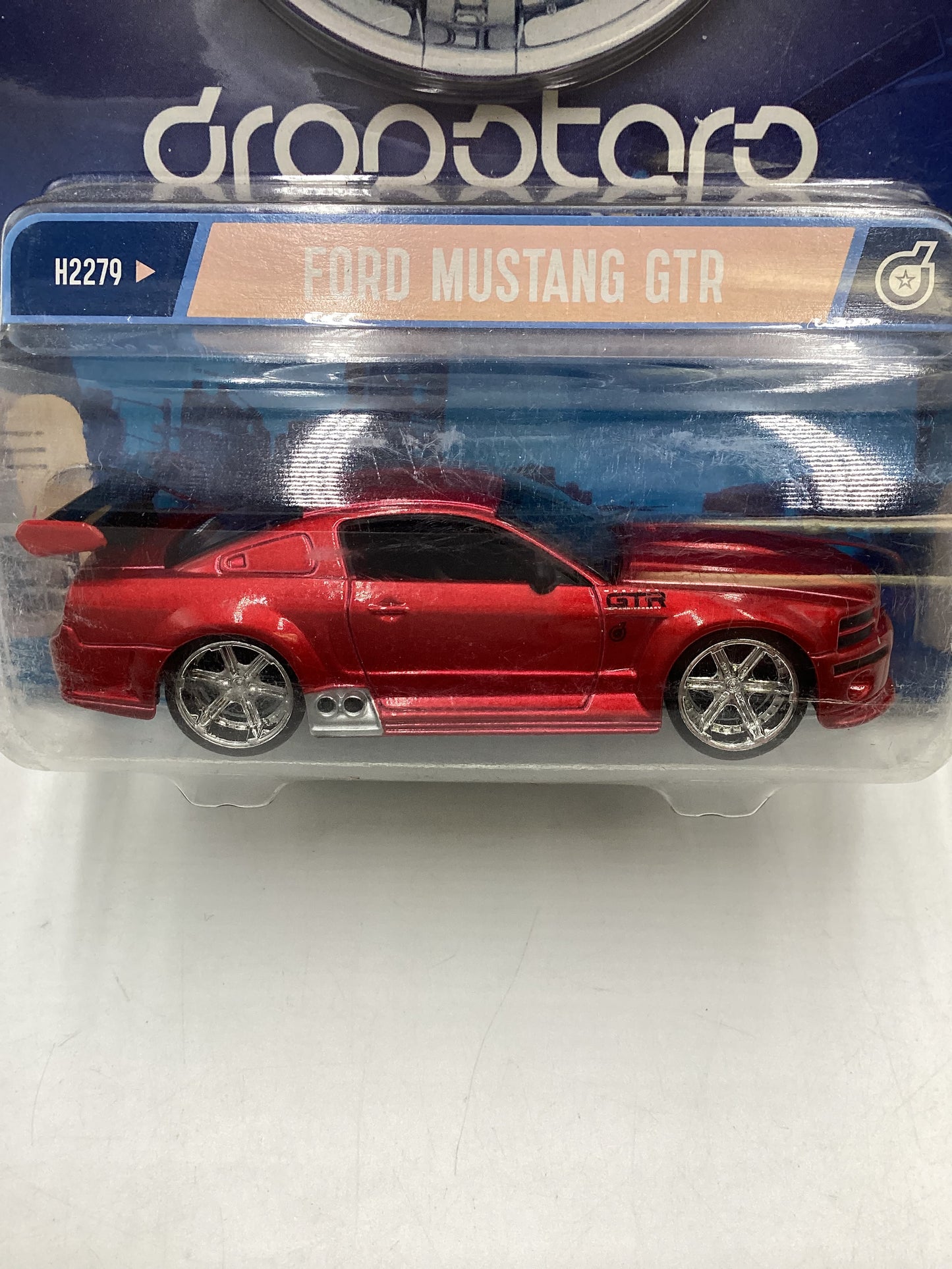 Hot Wheels Dropstars H2279 Ford Mustang GTR Red 214A