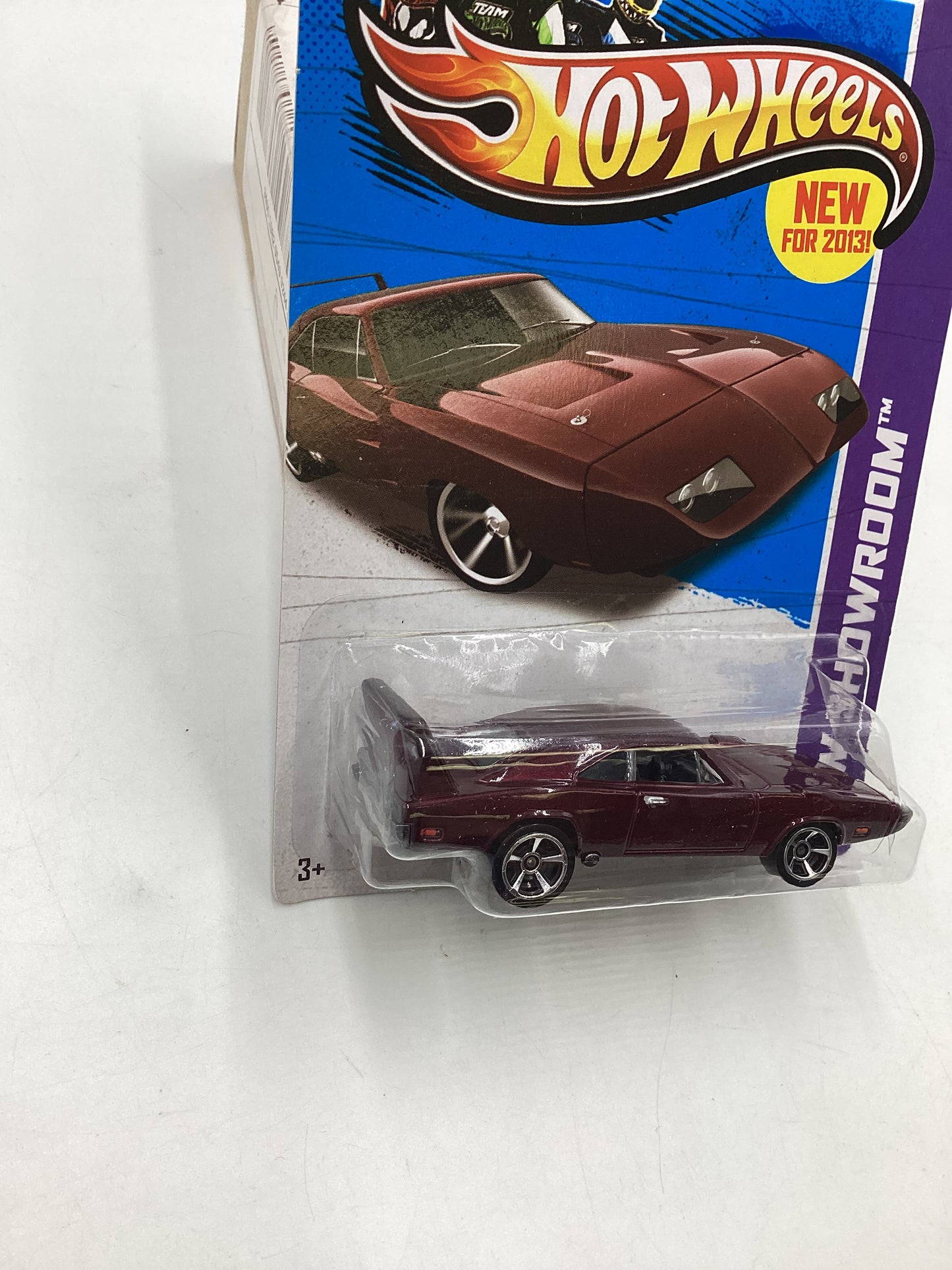 2013 Hot Wheels Showroom #200 *Soft Blister* 69 Dodge Charger Daytona F&F