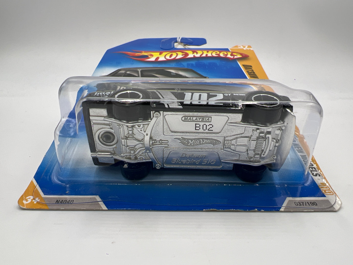 2009 Hot Wheels New Models #37 Datsun Bluebird 510 Black SR