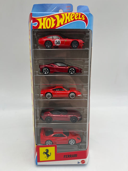 2026 Hot Wheels Ferrari 5 Pack