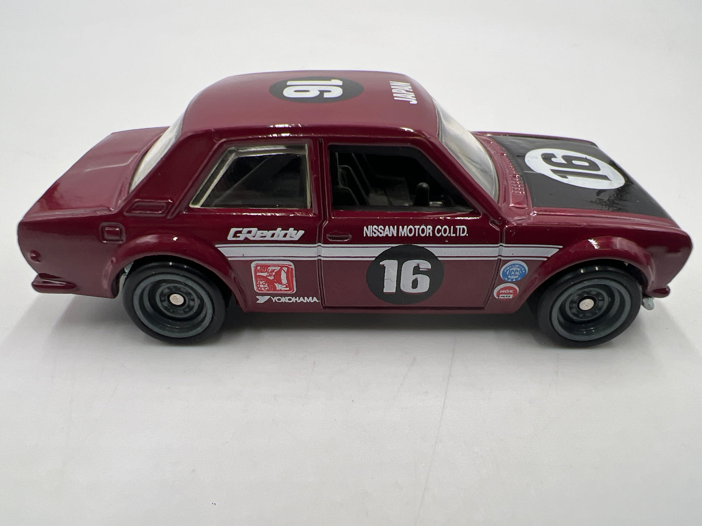 Hot Wheels Track Day Premium Datsun Bluebird 510 Red Loose