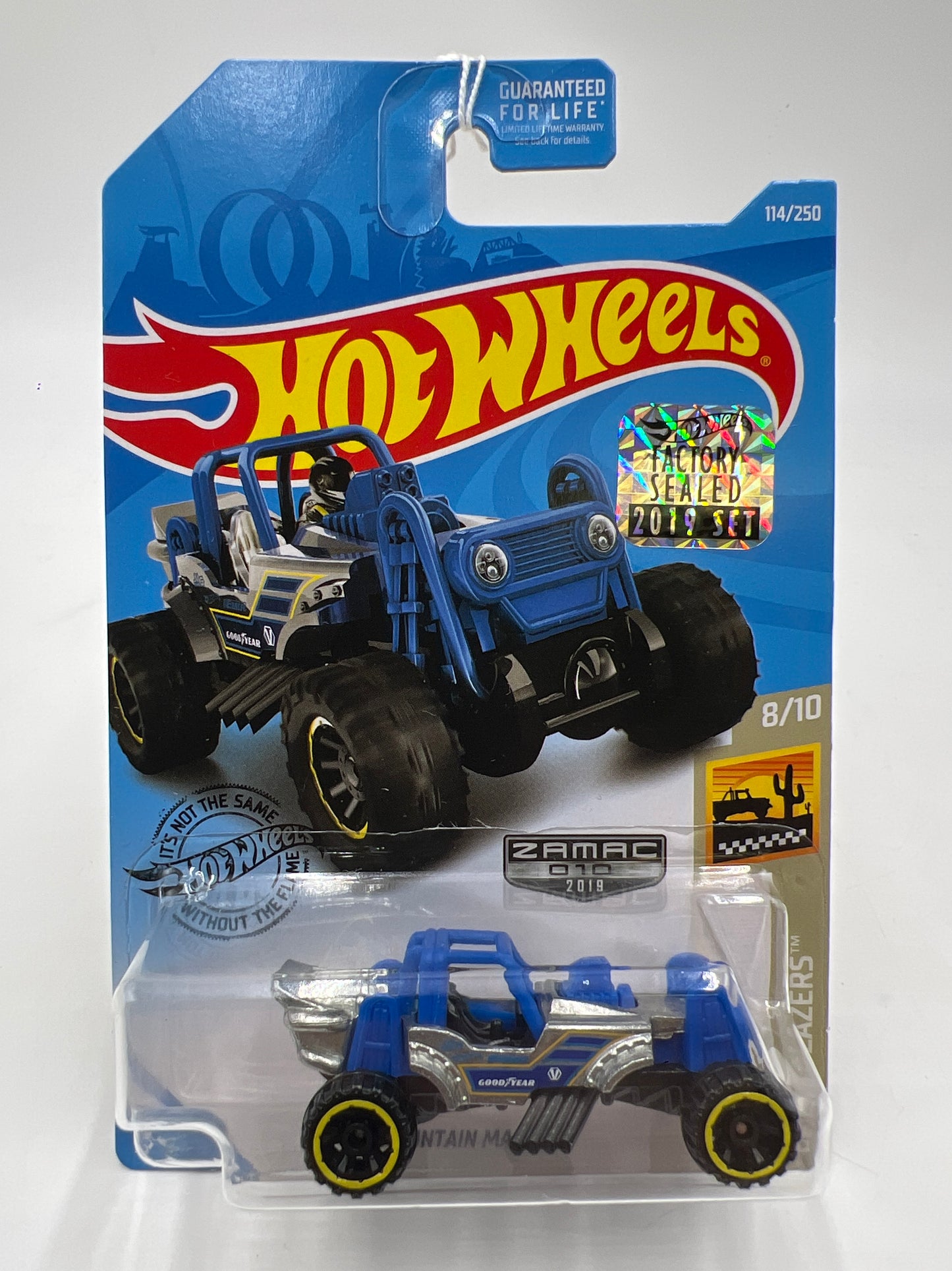 2019 Hot Wheels Factory Sealed Zamac 010 #114 Mountain Mauler 146H