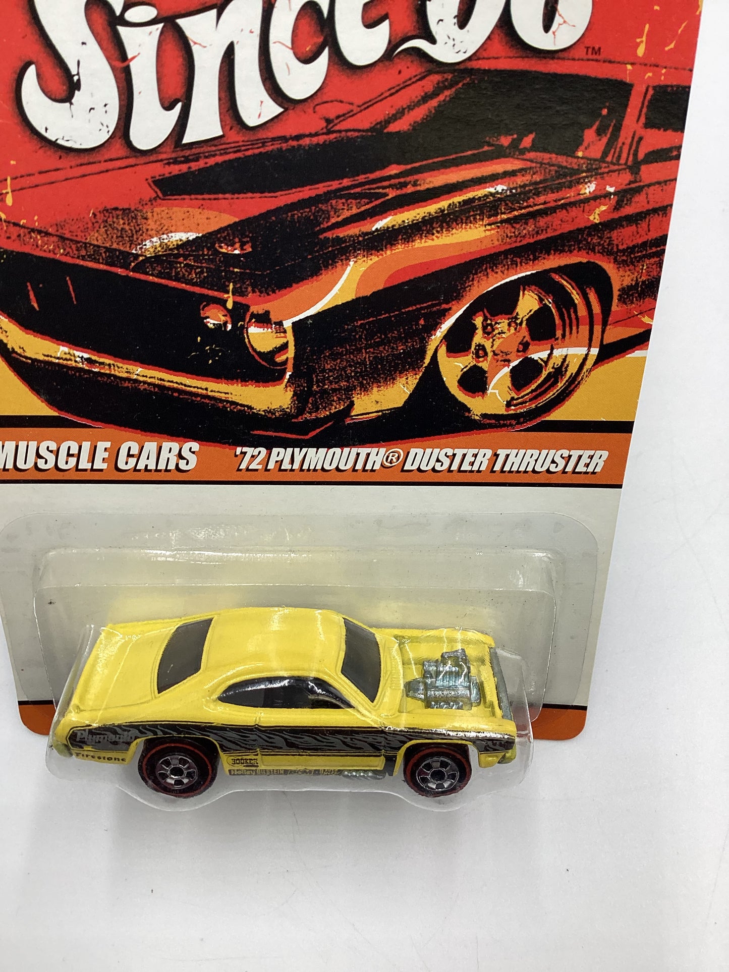 Hot Wheels 40th Anniversary Since 68 Series 2 #2 72 Plymouth Duster Thruster Yellow (SR)