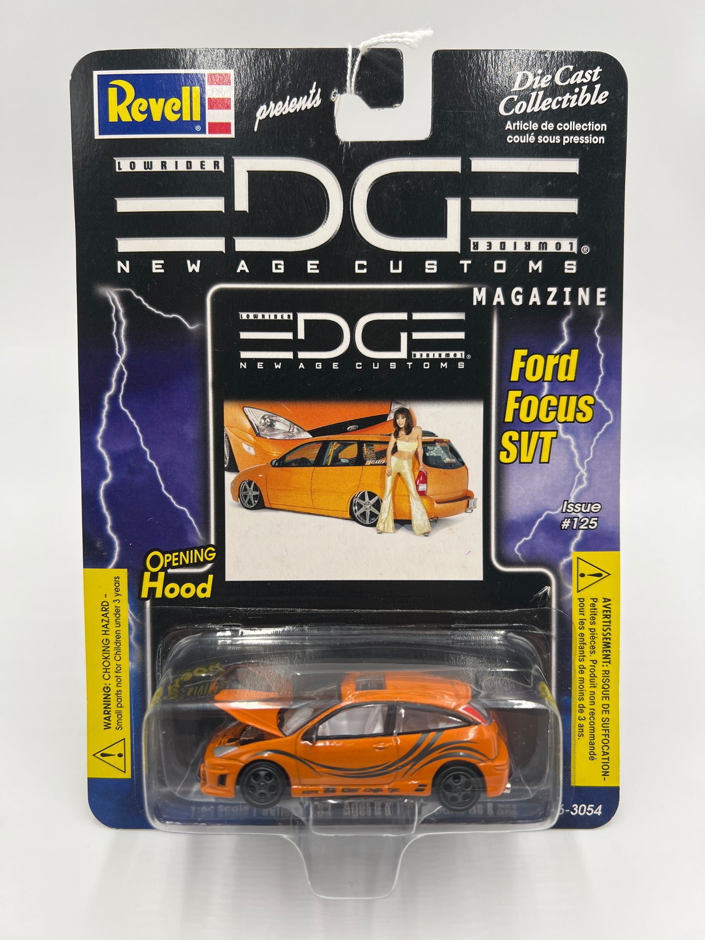 Revell Lowrider Edge Magazine New Age Customs #125 Ford Focus SVT Orange