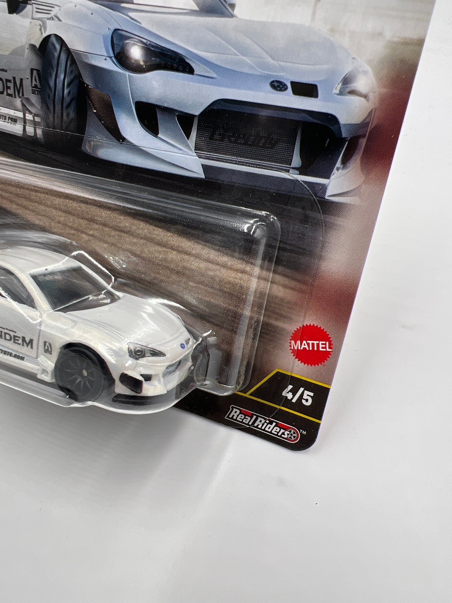 2025 Hot Wheels Car Culture Premium Circuit Legends #4 Pandem Subaru BRZ White 258E