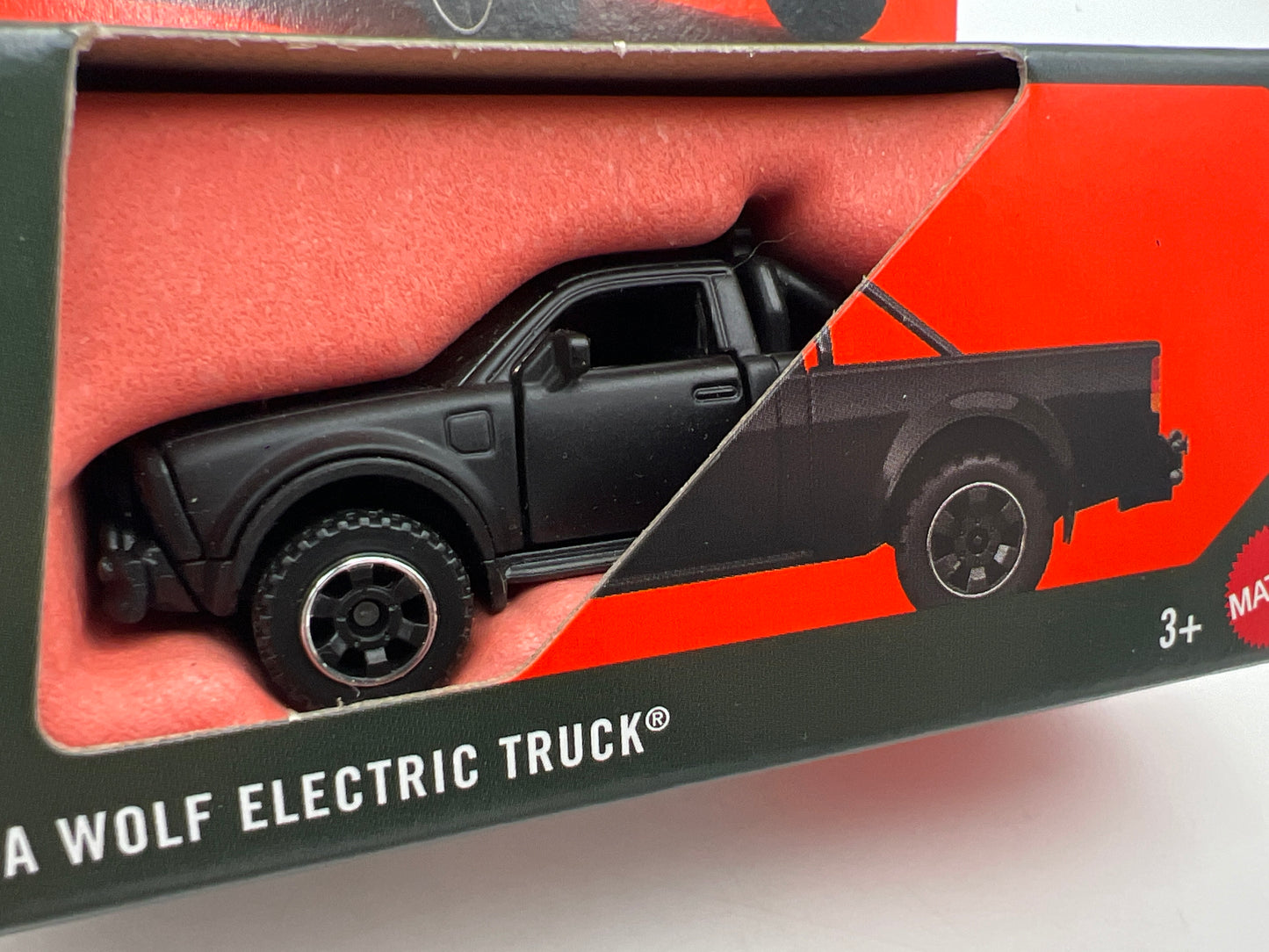 2026 Matchbox Moving Parts #26 Alpha Wolf Electric Truck Black