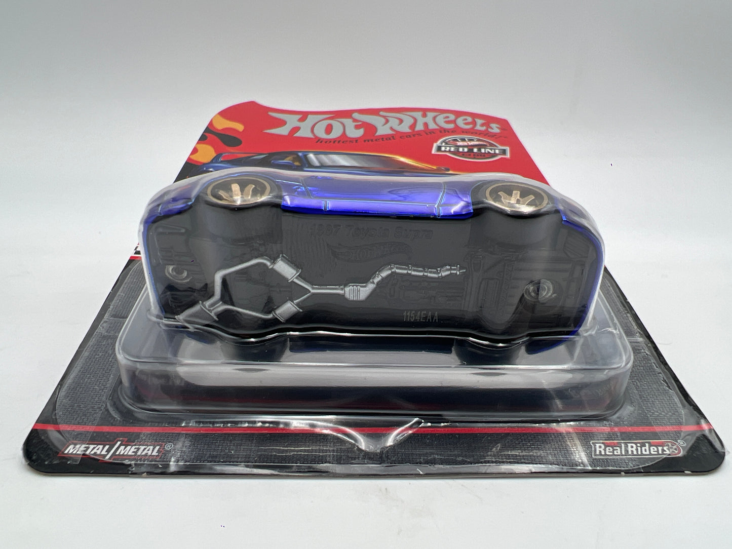 2024 Hot Wheels RLC 1997 Toyota Supra Blue W/Protector Taped Blister