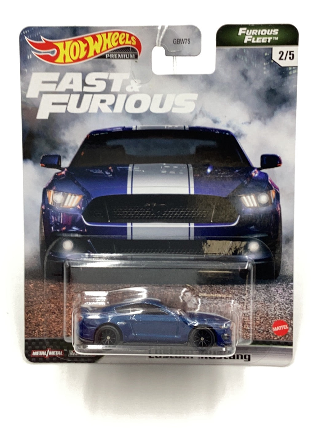 Hot Wheels fast and furious furious fleet #2 Custom Mustang 247I