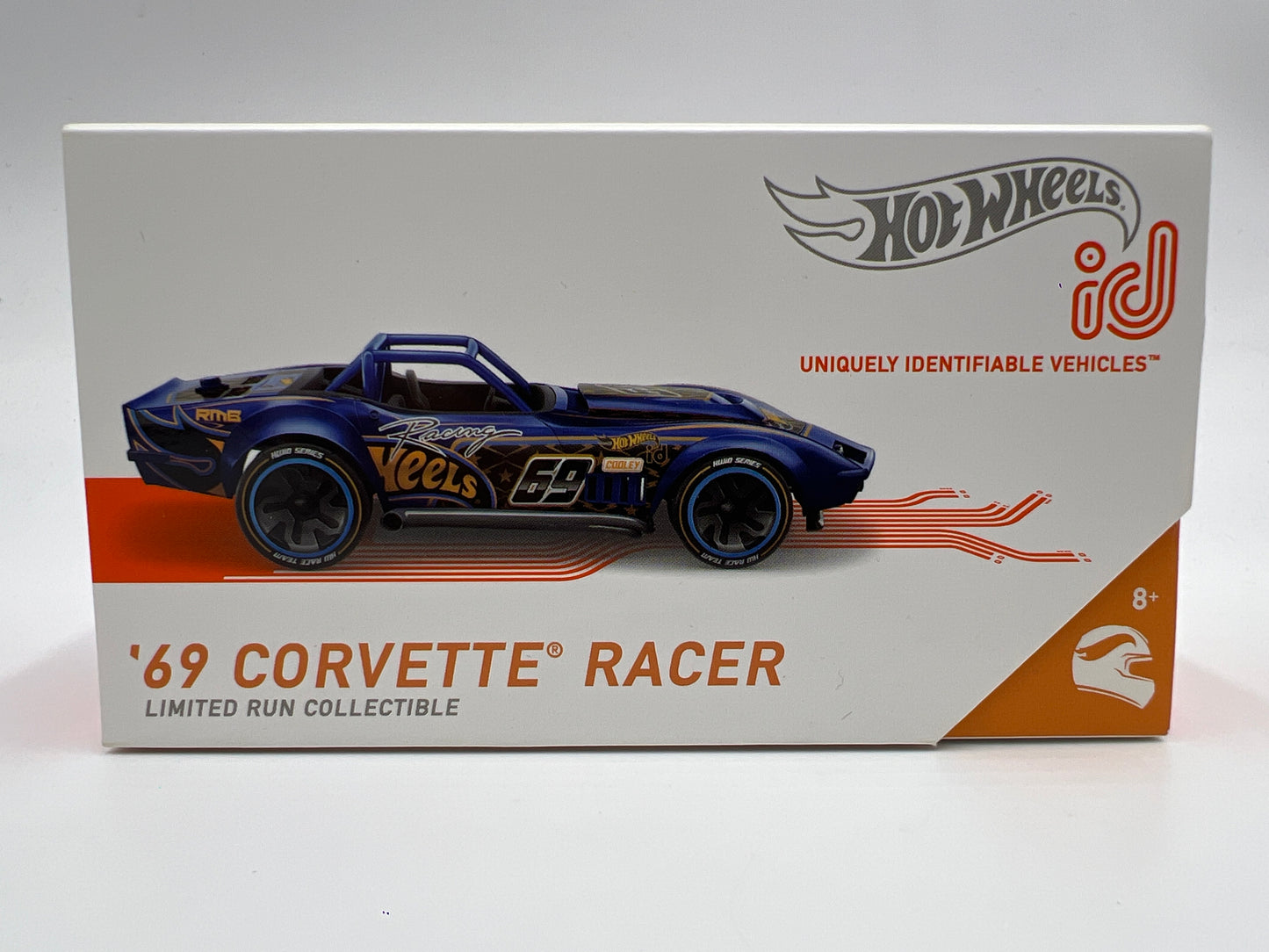 Hot Wheels iD Race Team Series 1 #1 69 Corvette Racer Blue Sealed