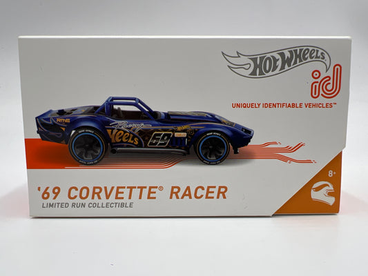 Hot Wheels iD Race Team Series 1 #1 69 Corvette Racer Blue Sealed