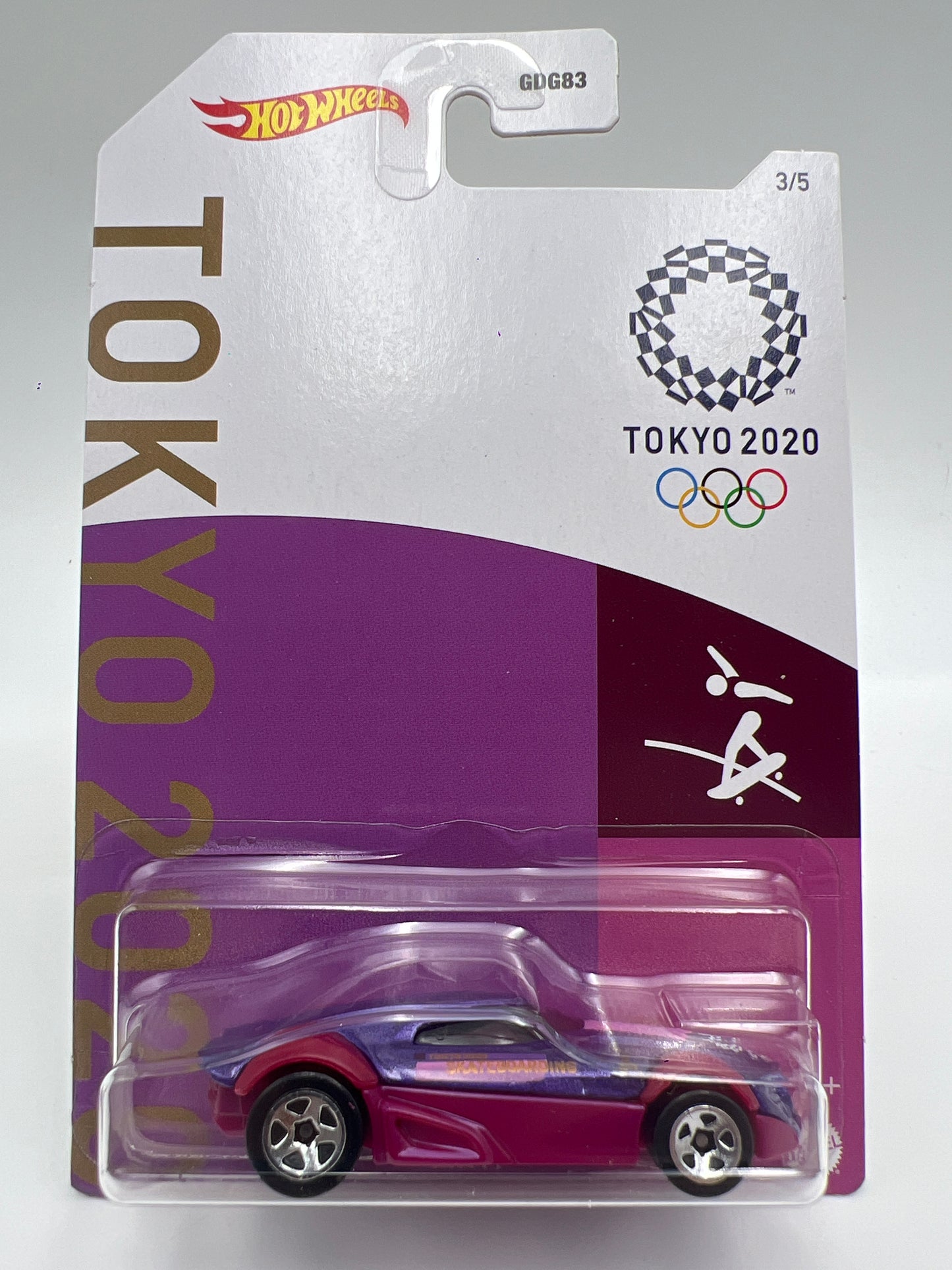 Hot Wheels Olympic Games Tokyo 2020 Series #3 MR11 Purple 166A