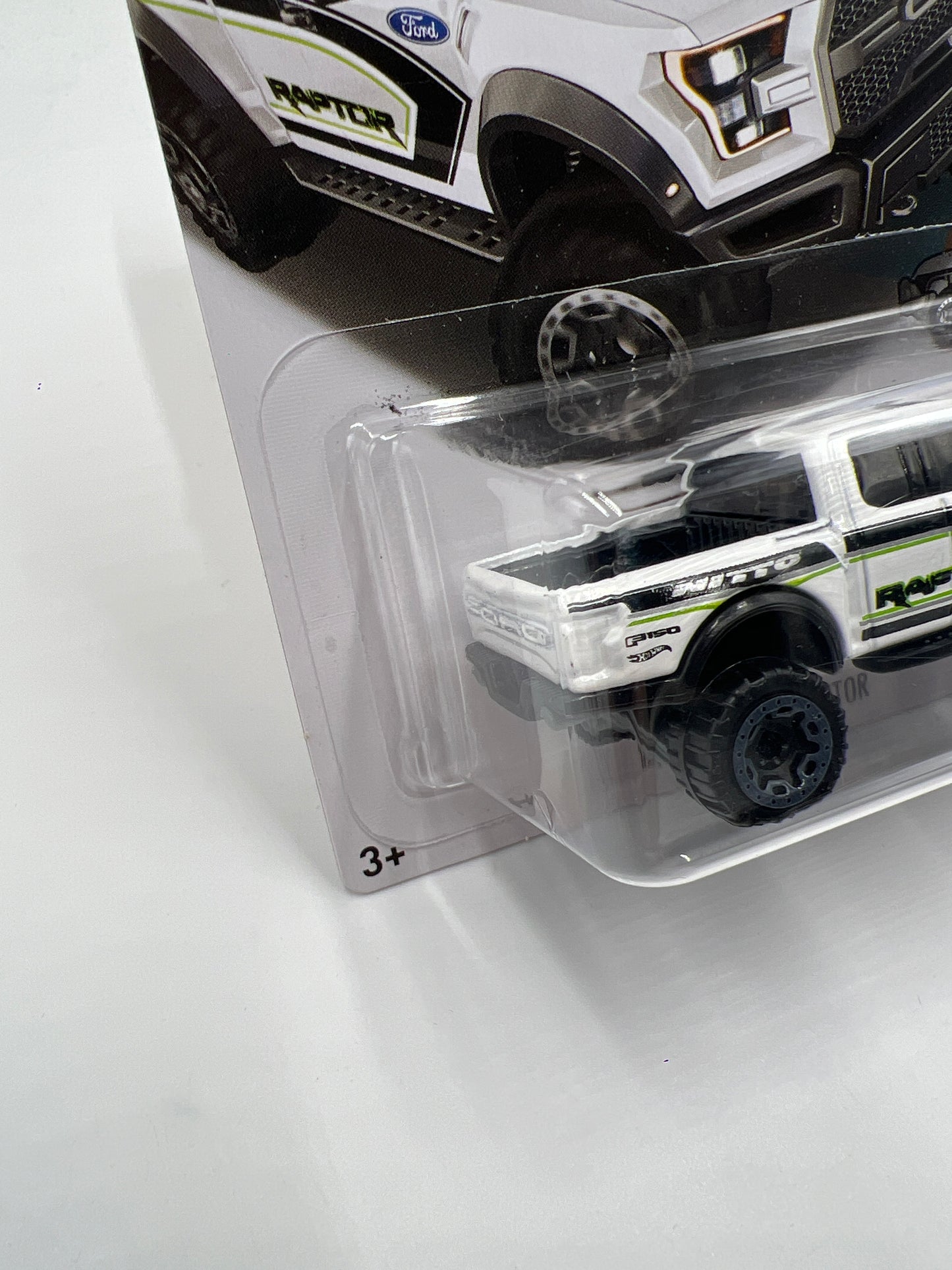 Hot Wheels Hot Trucks #129 17 Ford F-150 Raptor White 34B
