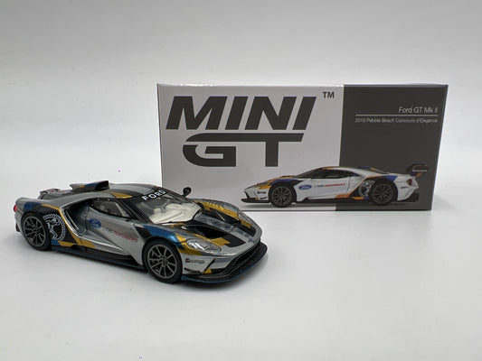 Mini GT Mijo Exclusives USA Exclusive #293 CHASE Ford GT Mk II 2019 Pebble Beach Concours d-Elegance Loose VHTF See Desc