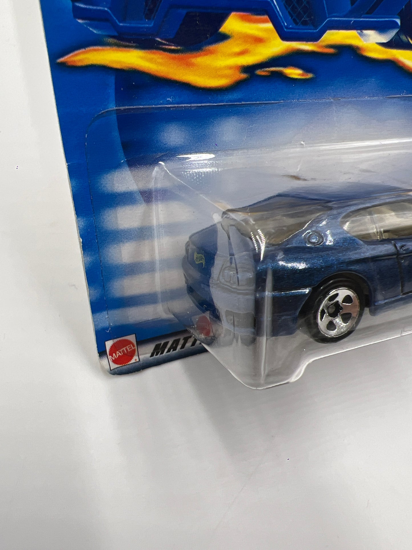 2002 Hot Wheels #213 Ferrari 456M Blue 5SP Wheels