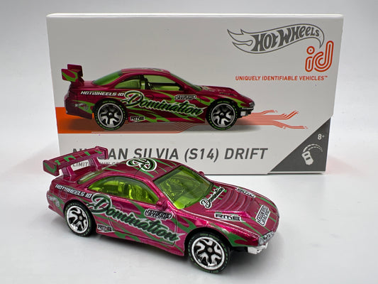 Hot Wheels iD Drift Domination Series 2 #3 Nissan Silvia S14 Drift Pink