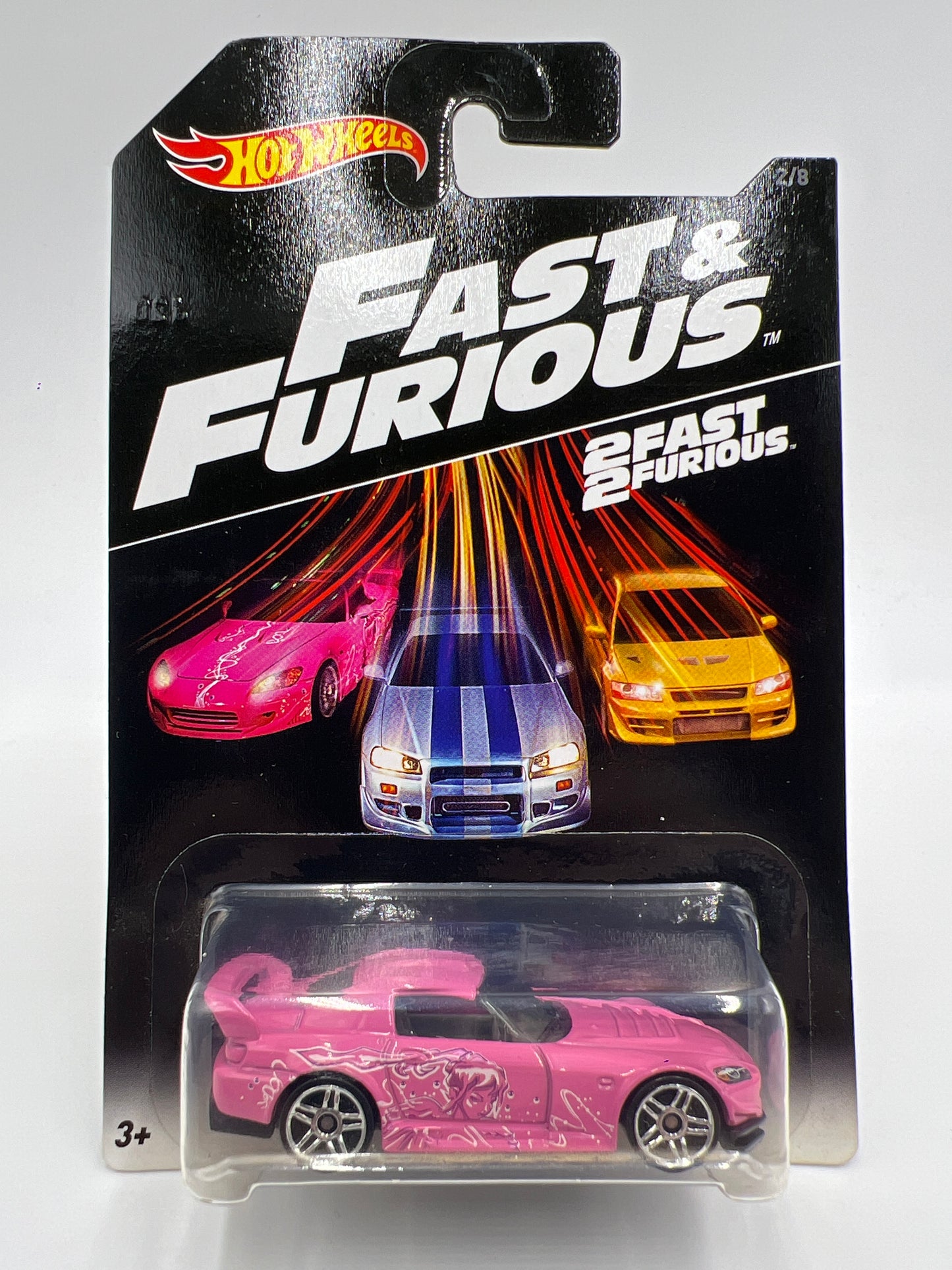 Hot Wheels Fast and Furious #2 Honda S2000 Pink Suki W/Protector