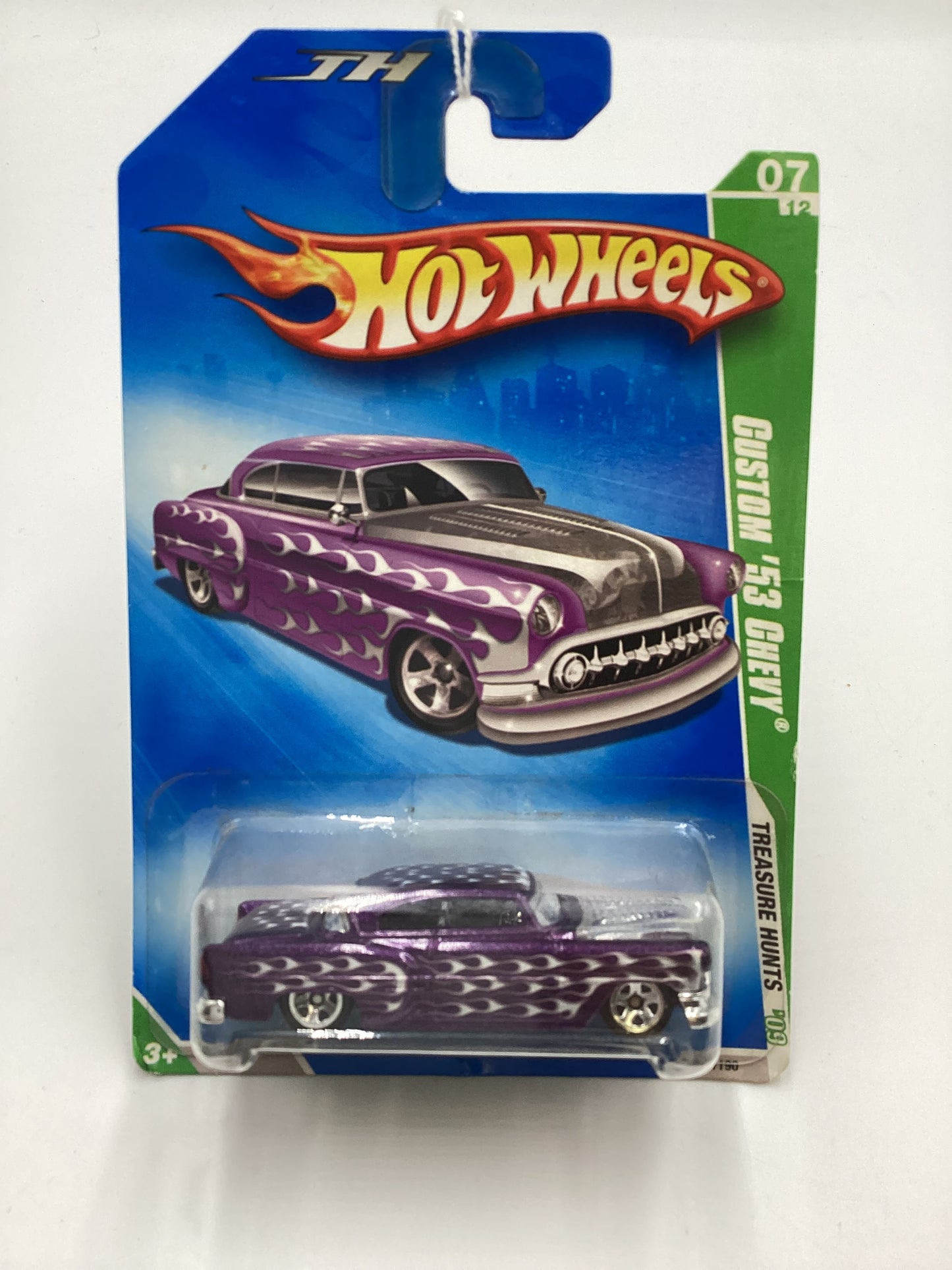 2009 Hot Wheels Treasure Hunt #049 Custom 53 Chevy Purple 274C