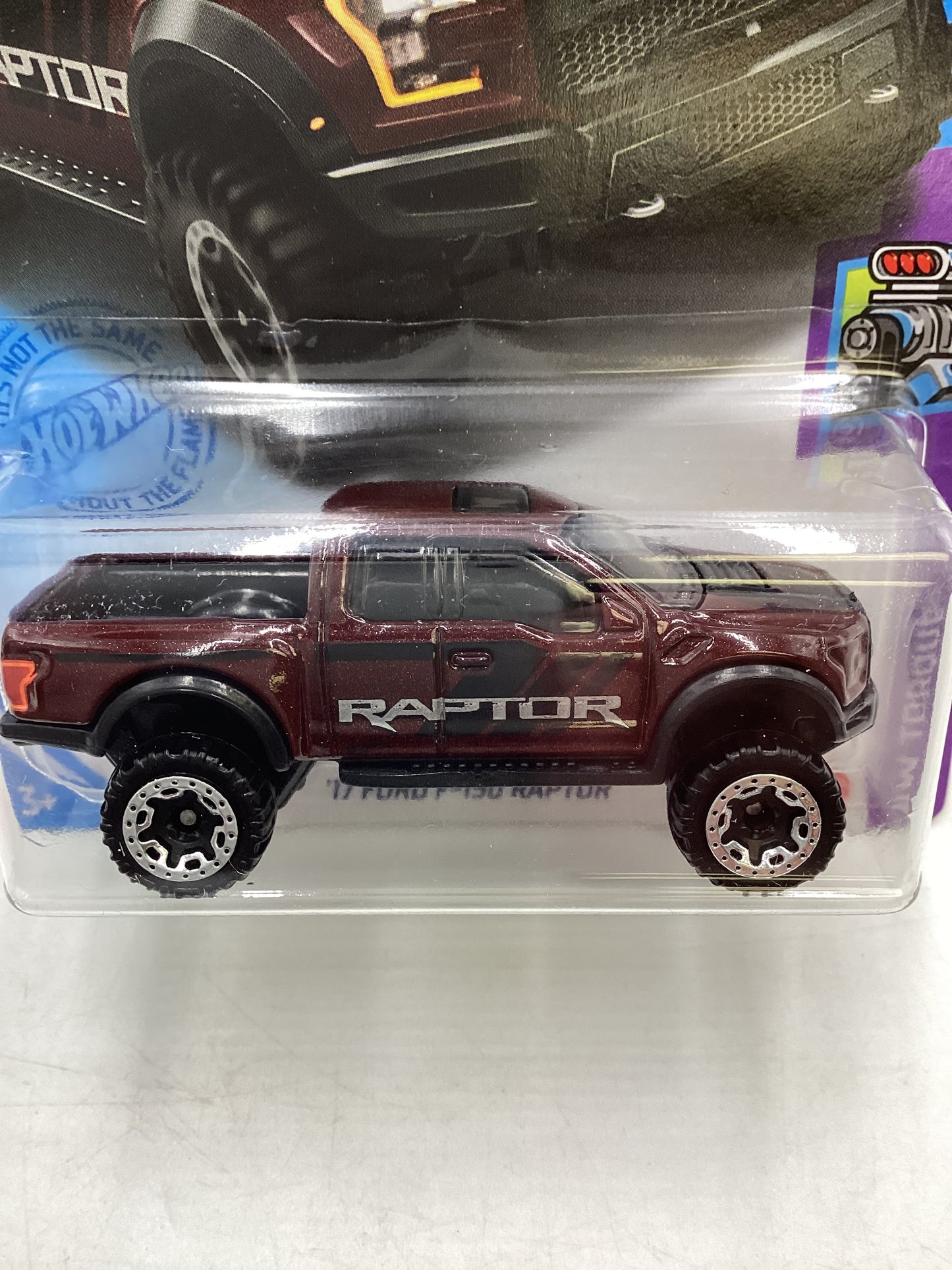 2021 Hot Wheels #167 17 Ford F-150 Raptor Brown 35D