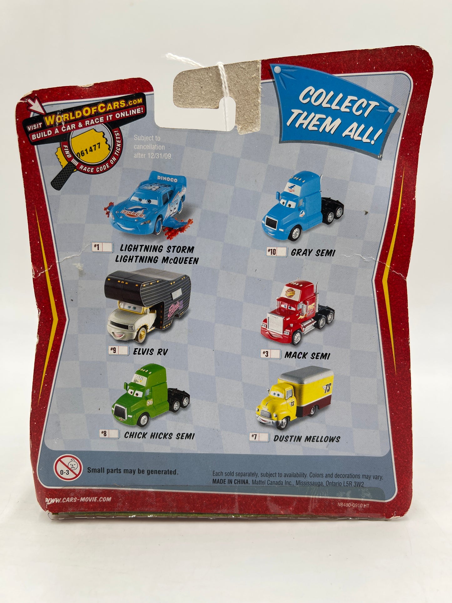 Disney Pixar The World Of Cars Race O Rama #9 Mega Size Elvis RV