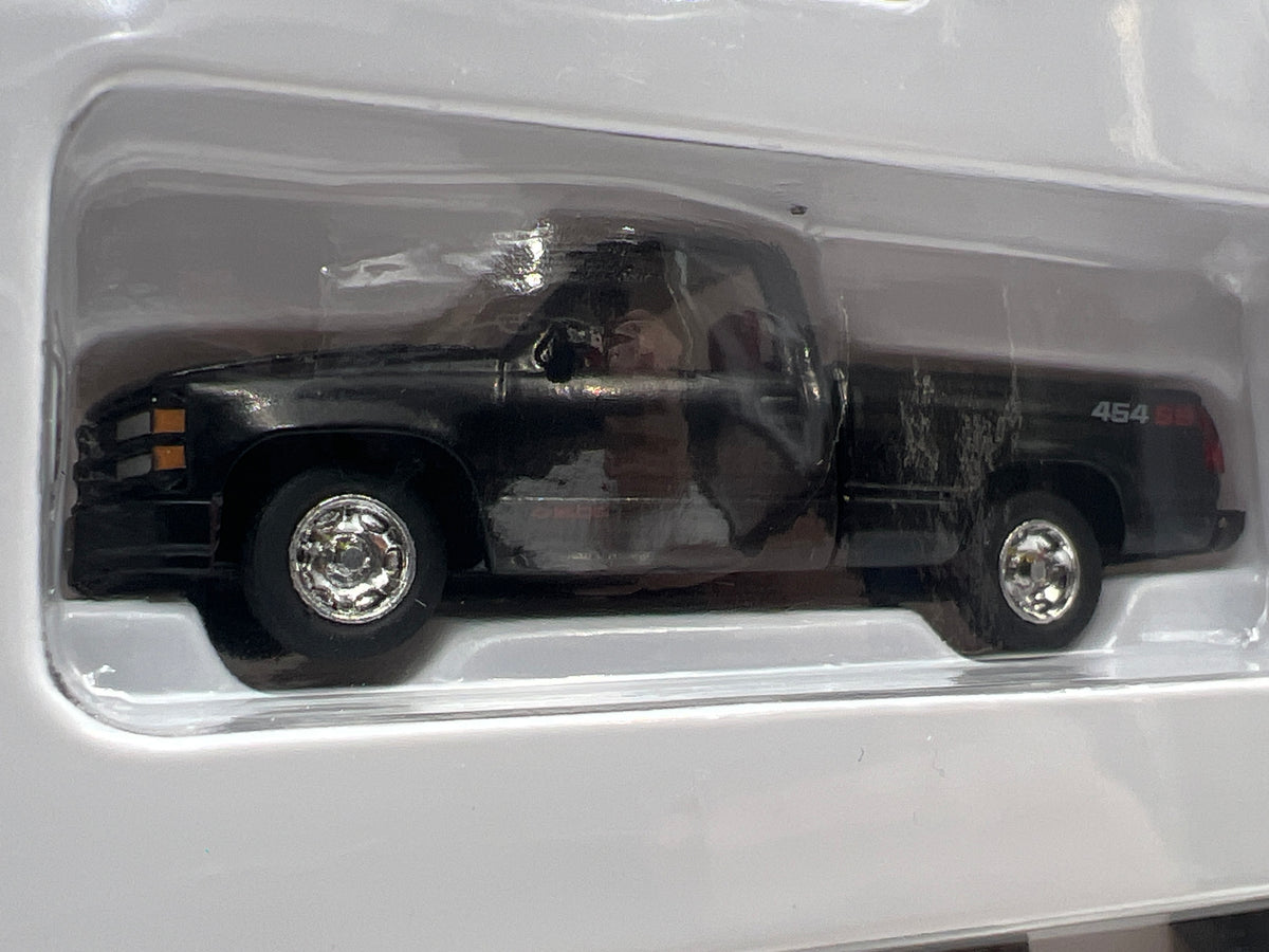 2026 M2 Machines 1/64 Shadow Box 1991 Chevrolet C1500 454 SS Black