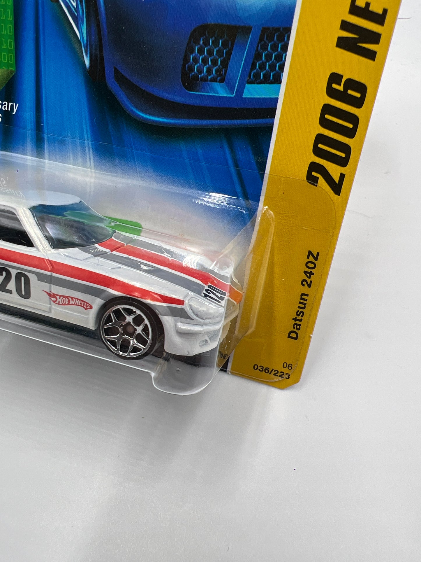 2006 Hot Wheels New Models #36 Yellow Datsun 240Z White 86C