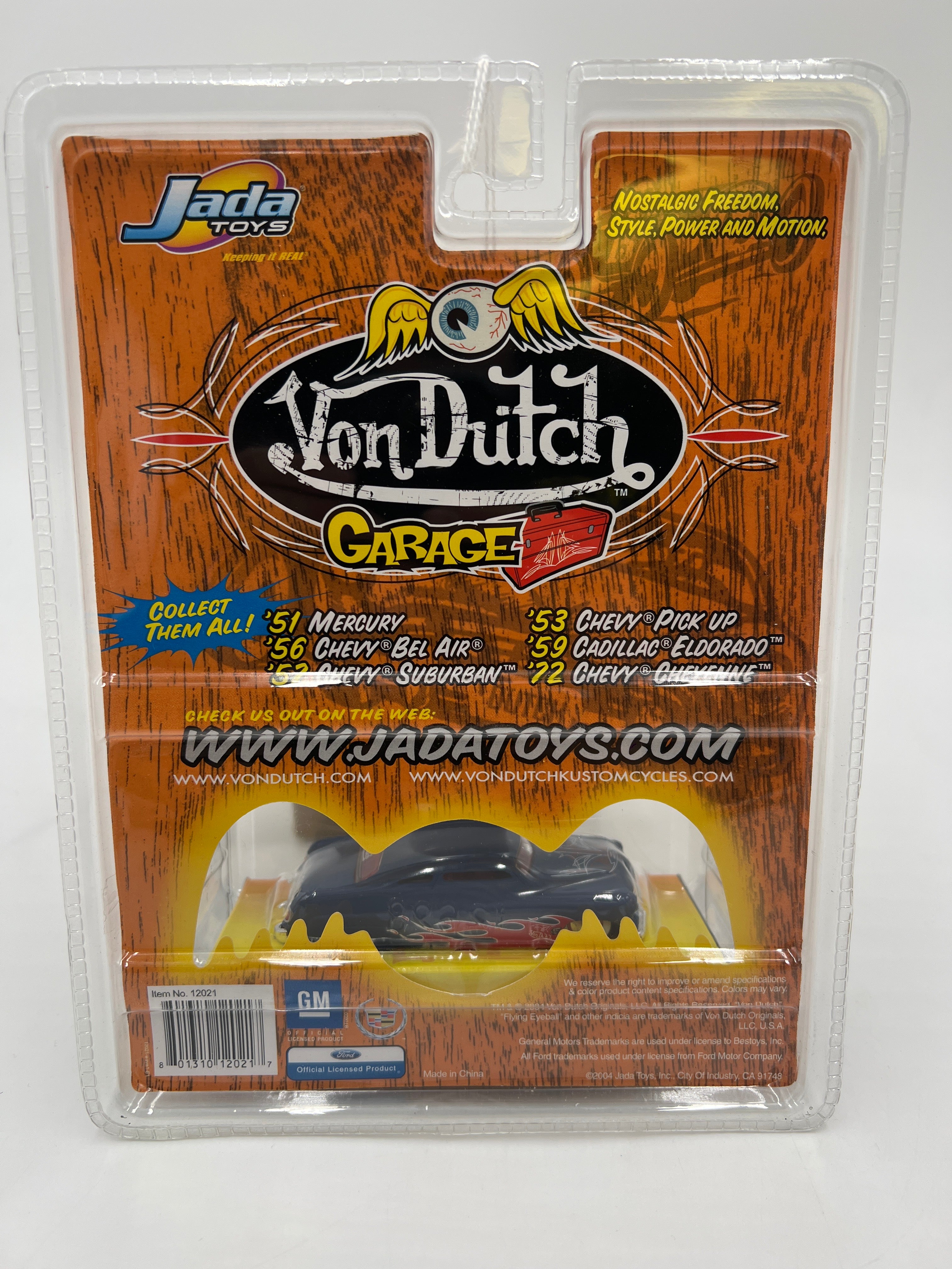 Jada Toys Von Dutch Garage 51 Mercury Blue 215D – carolinasdiecast