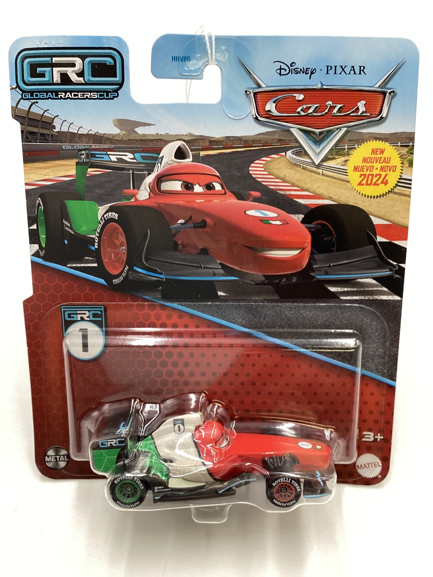 2024 Disney Pixar Cars GRC1 Francesco Bernoulli 142C