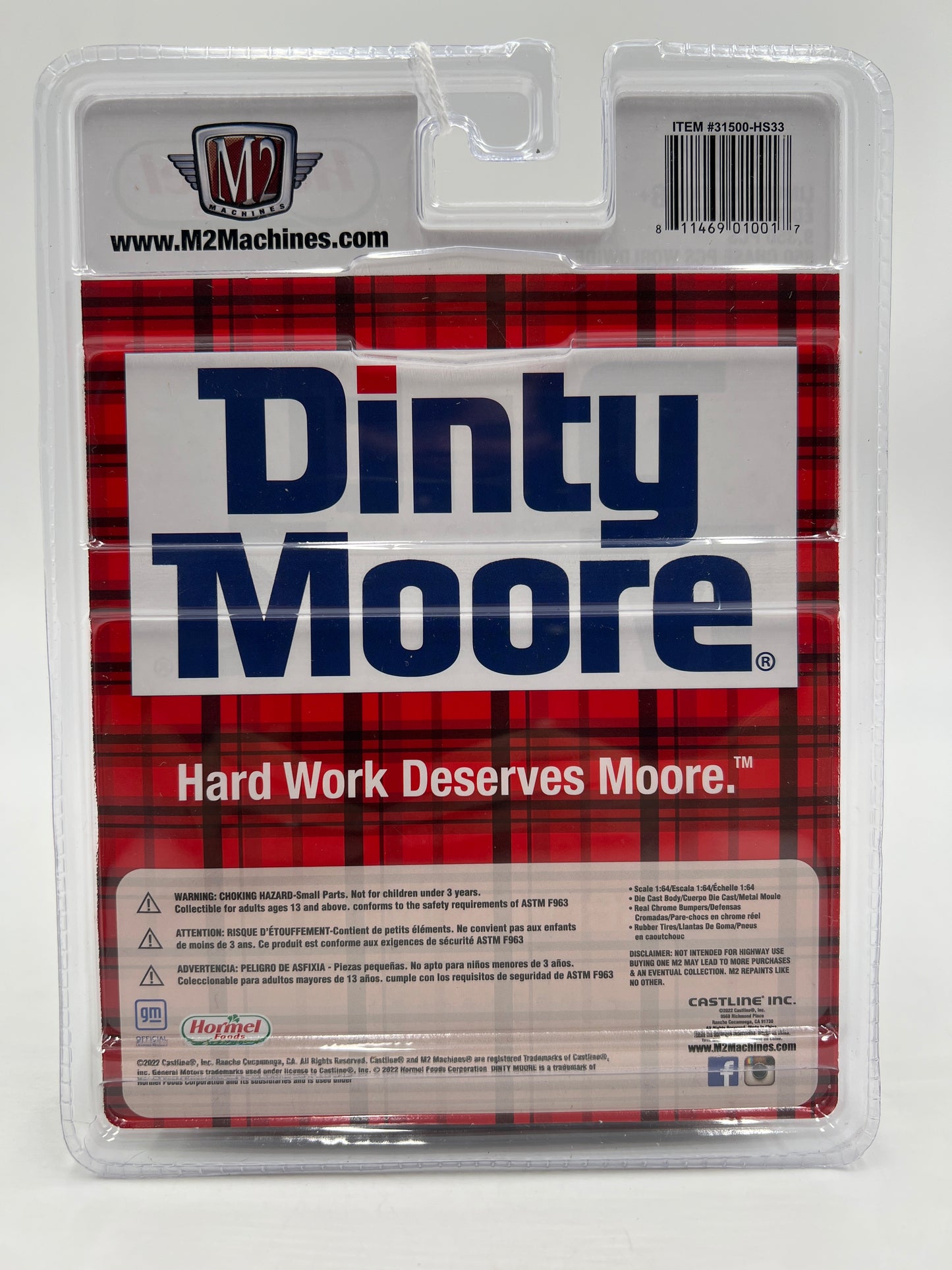 M2 Machines Hobby Exclusive CHASE Dinty Moore 1973 Chevrolet Cheyenne Super 10 HS33