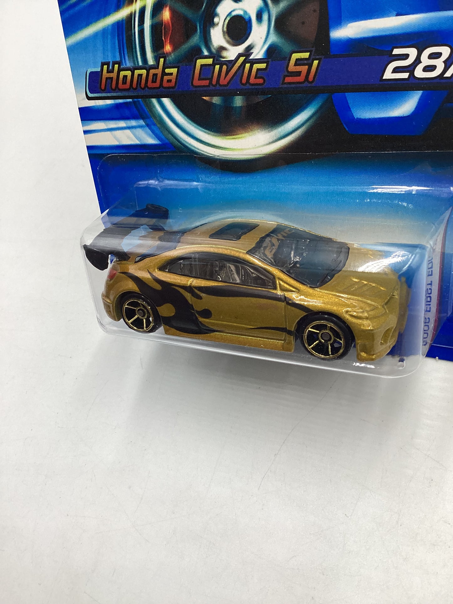 2006 Hot wheels #028 Gold Honda Civic Si 78A