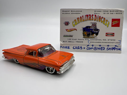 Jada Toys Dub City 1959 Chevy El Camino Orange Loose