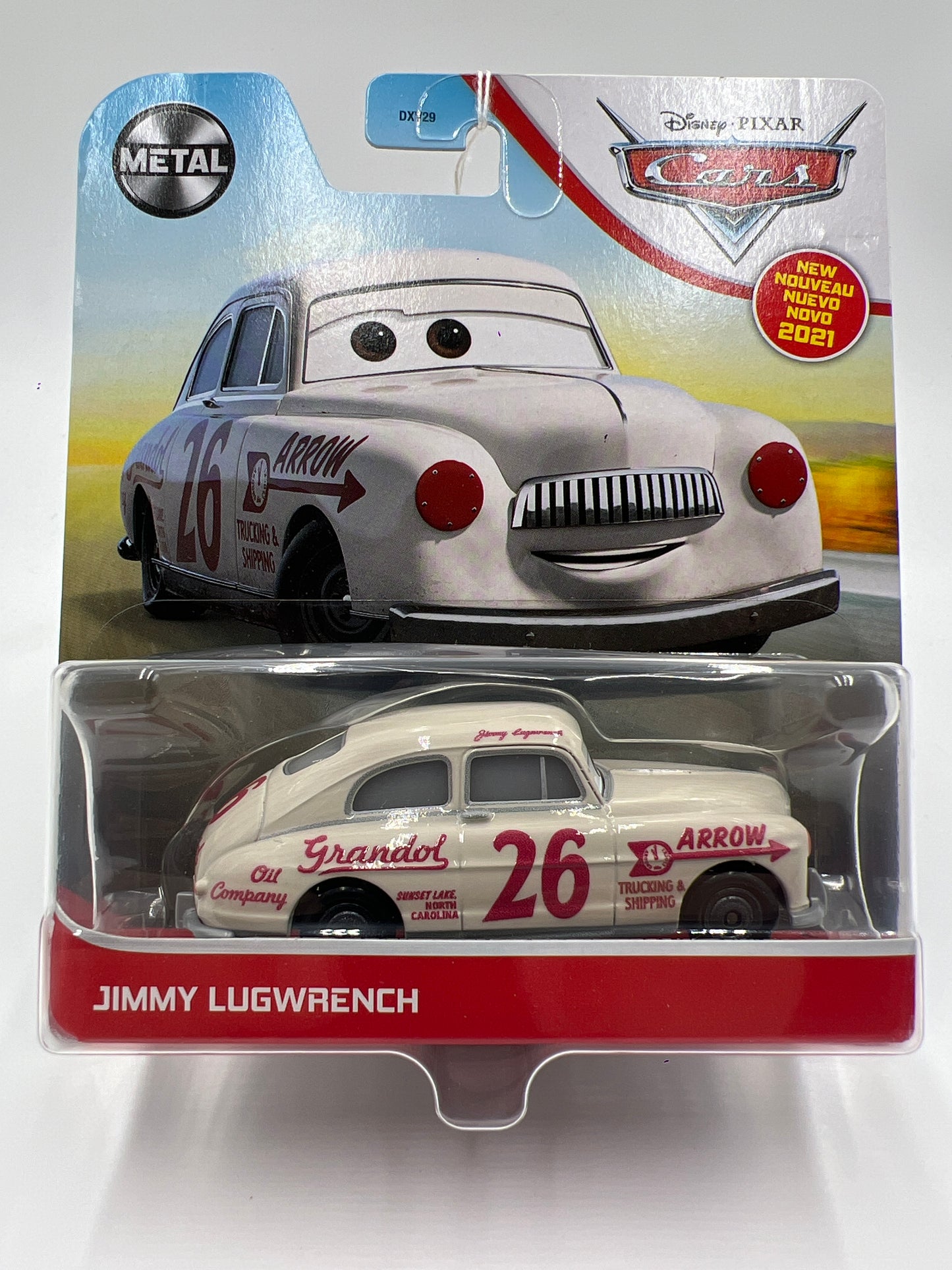 Disney Pixar Cars Metal Jimmy Lugwrench