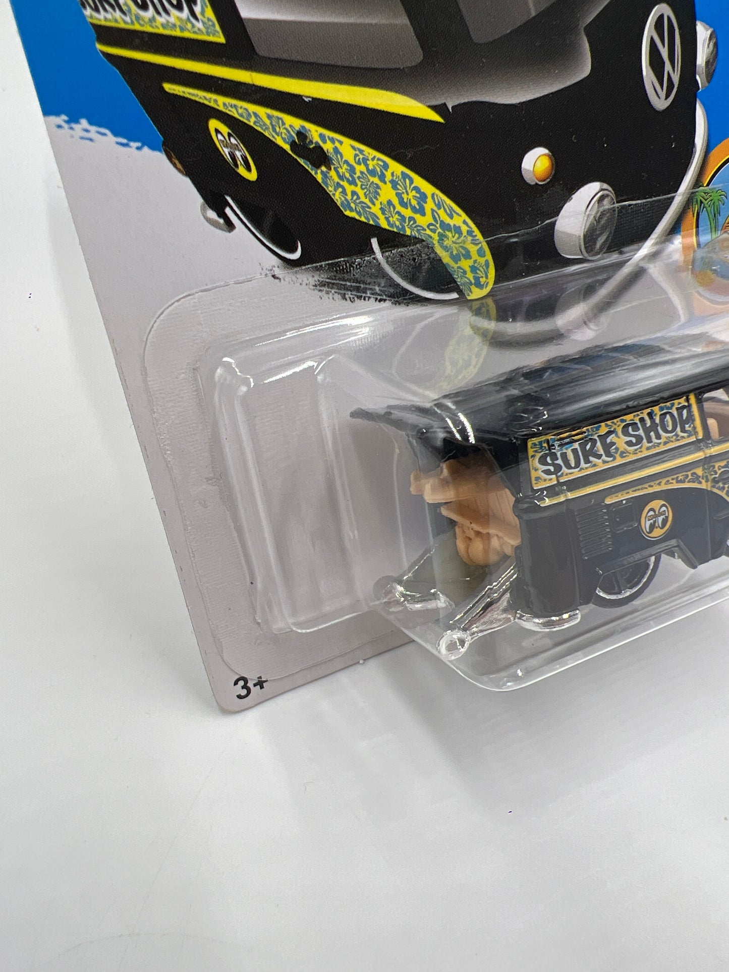 2017 Hot Wheels Surfs Up #302 Kool Kombi Black Mooneyes 96A