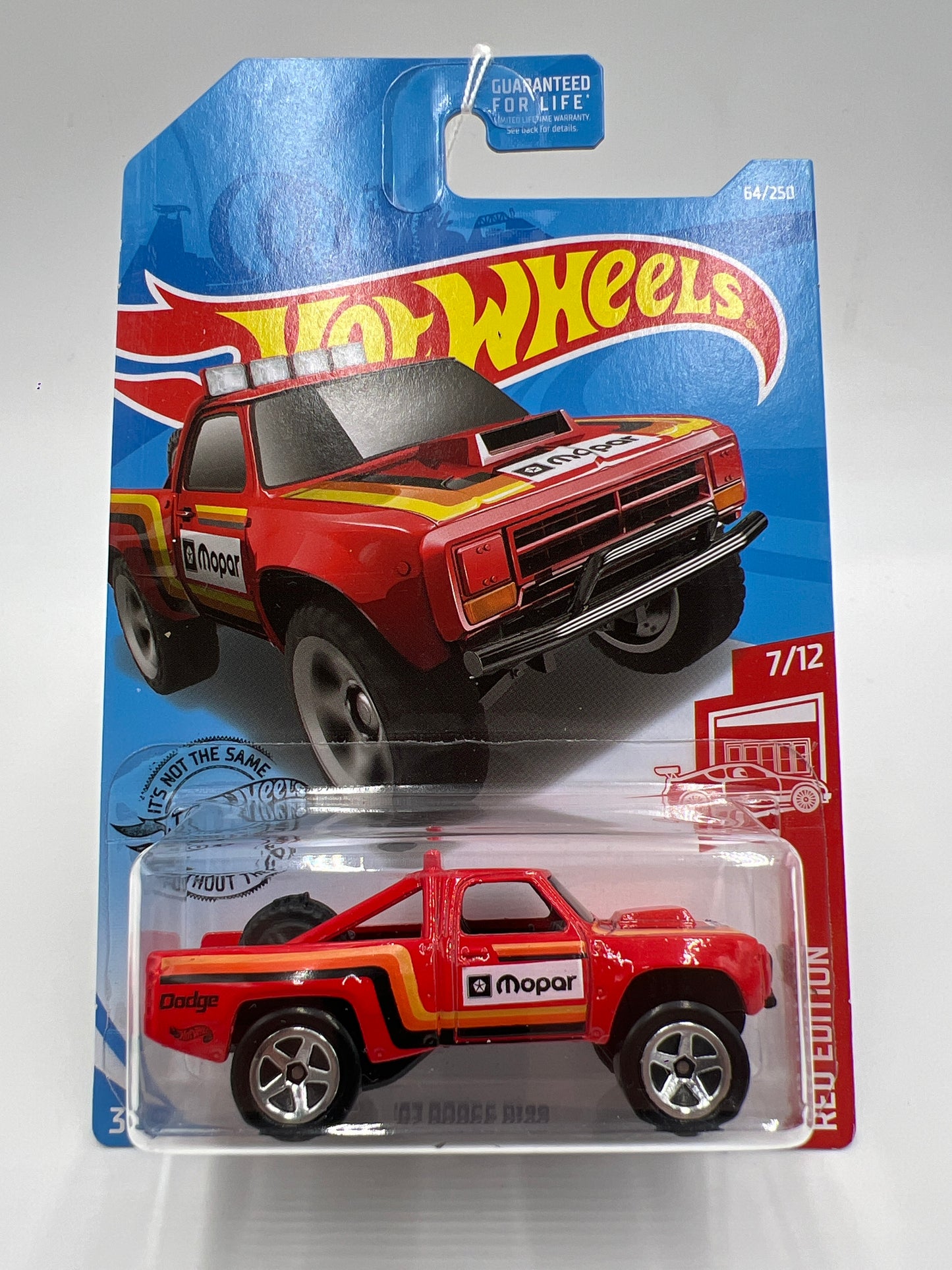 2019 Hot Wheels Target Exclusive Red Edition #64 87 Dodge D100 Red