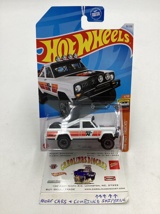 2024 Hot Wheels #91 73 Jeep J10 White