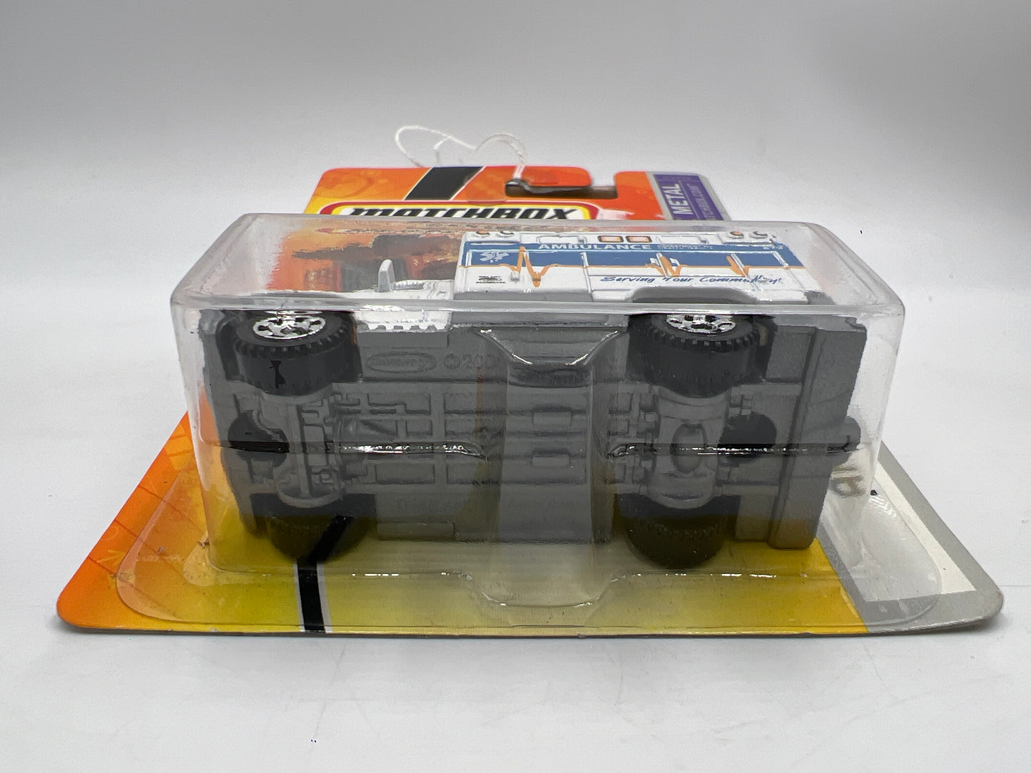 Matchbox MBX Metal #53 Ambulance White 208D
