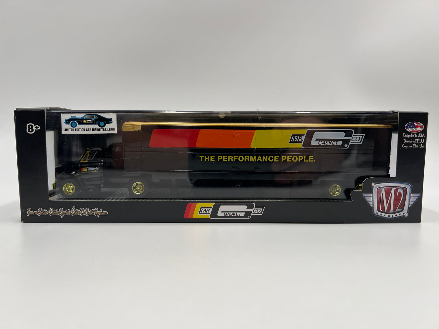 M2 Machines Auto Haulers Mr Gasket CHASE 1970 Chevrolet C60 Truck & 1969 Chevrolet Camaro Z/28 RS R30