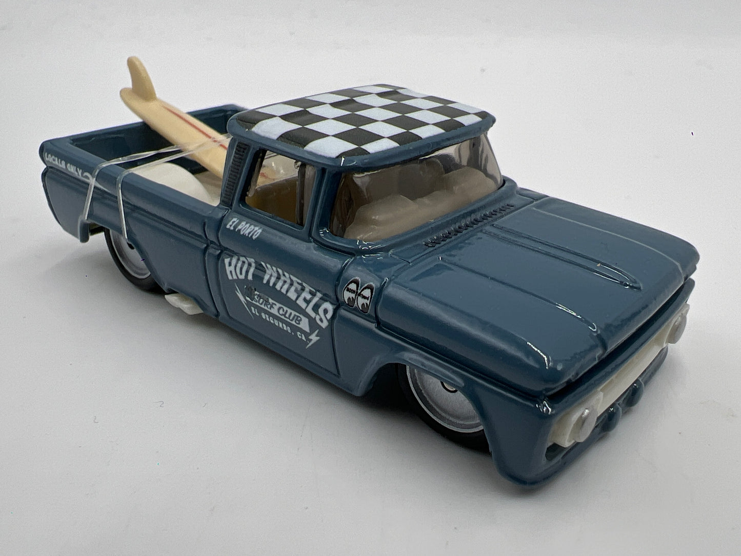 Hot Wheels 1/64 Premium Diorama Set Custom 62 Chevy Blue Loose